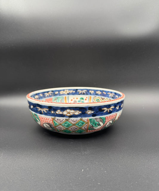 Imari Porcelain Bowl – Hand-Painted Japanese Antique