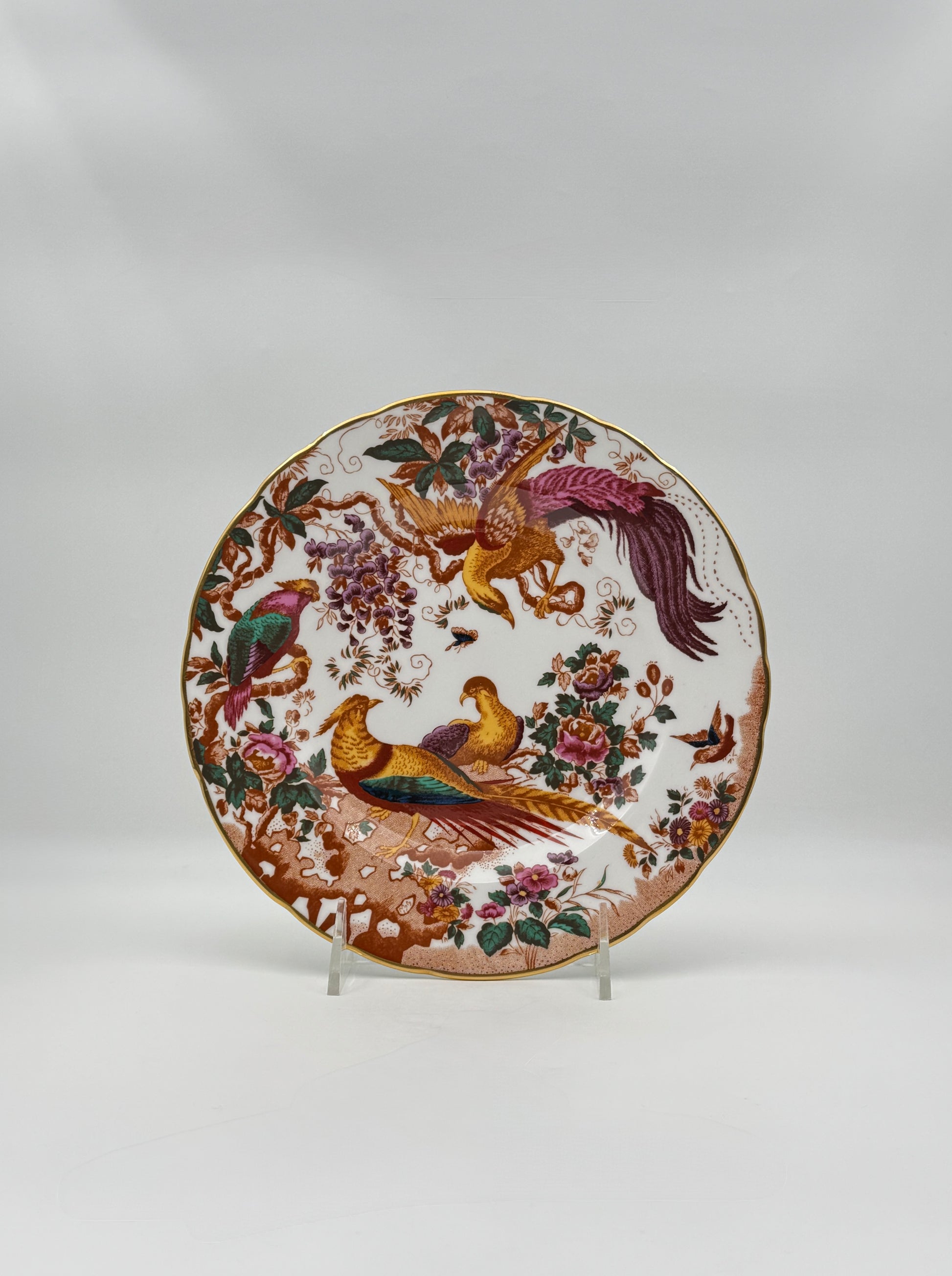 Royal Crown Derby “Old Avesbury” Salad Plates – Set of 8 Vintage