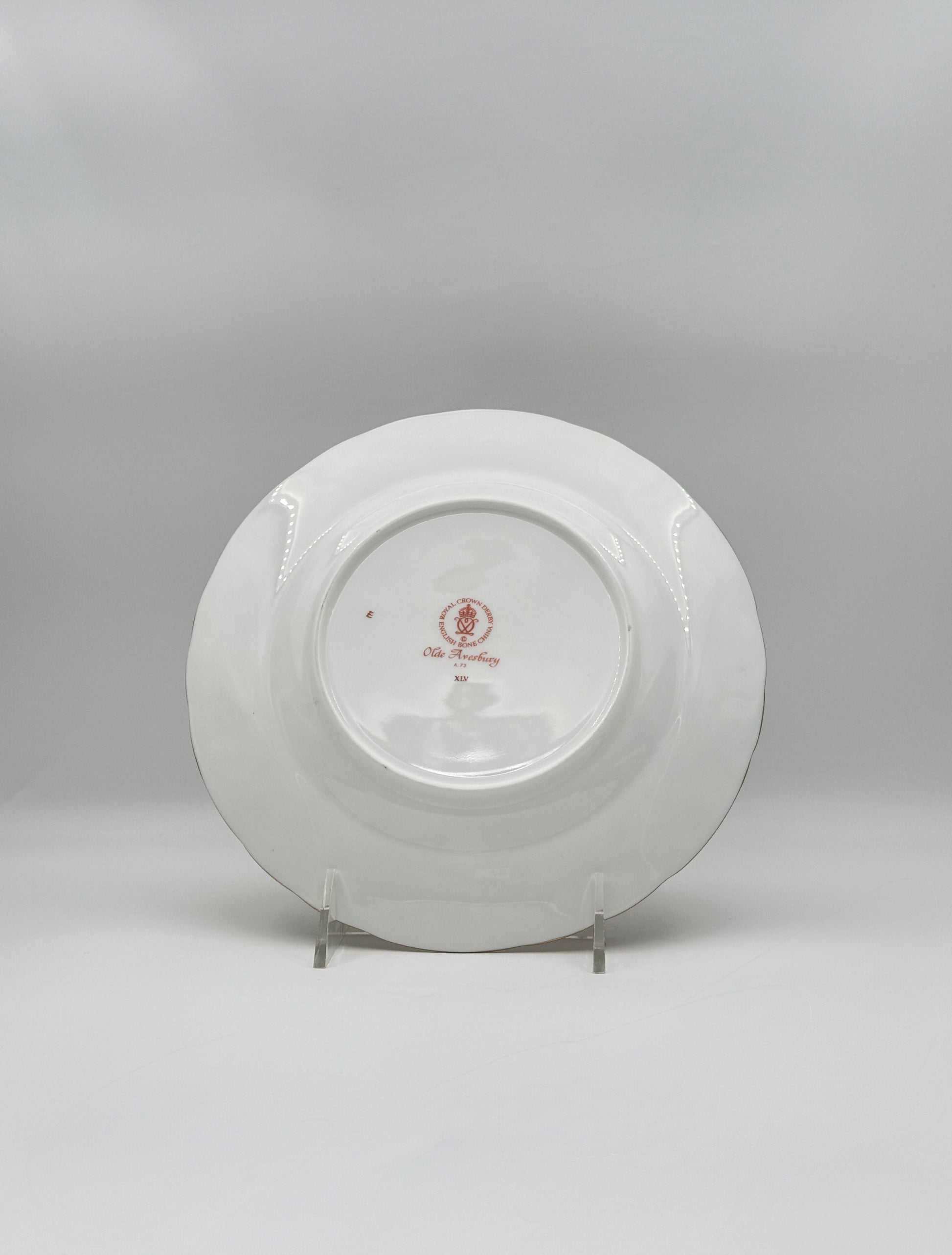 Royal Crown Derby “Old Avesbury” Salad Plates – Set of 8 Vintage