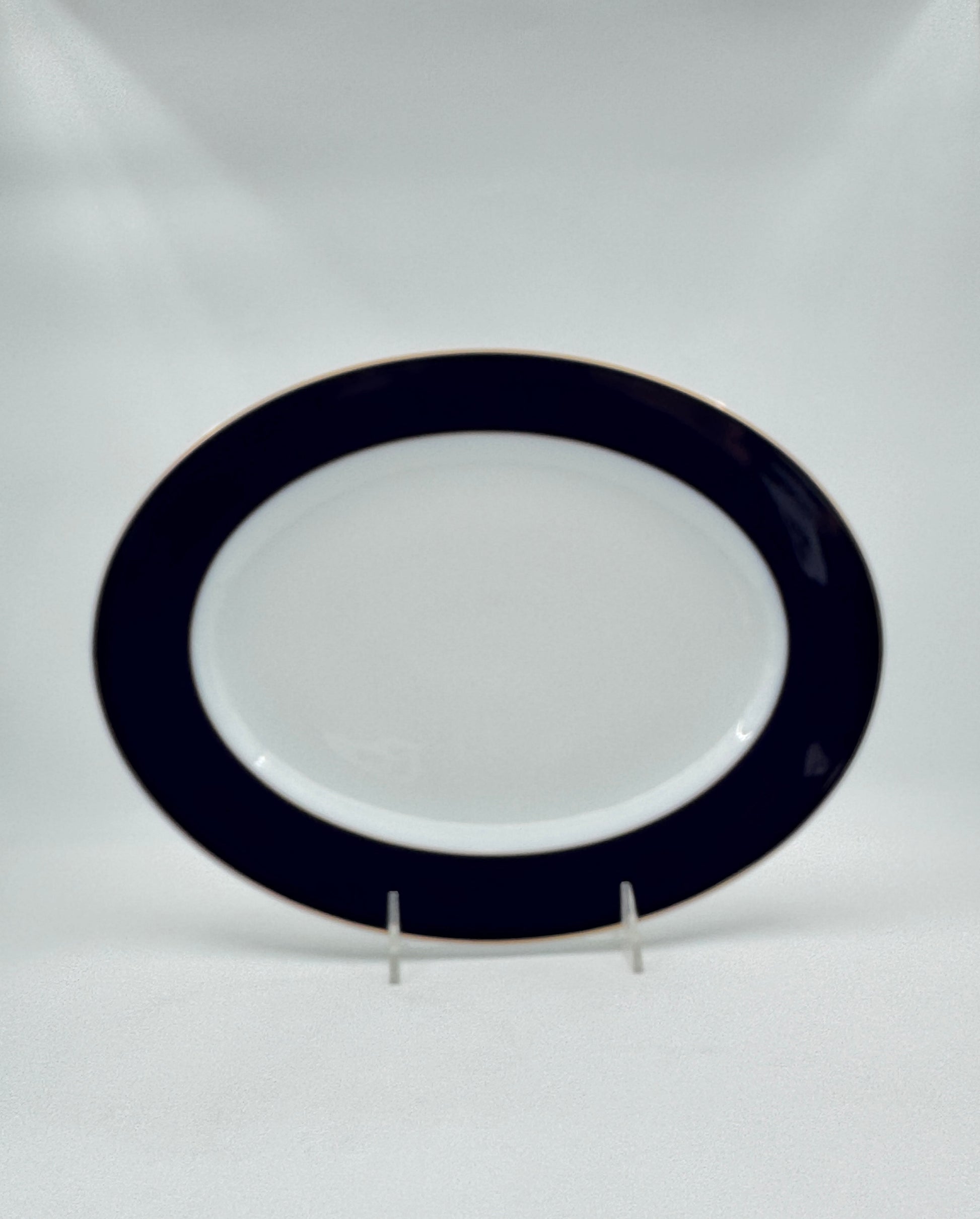 Rosenthal “Classic Rose – Cobalt” 88-Piece Dinnerware Service for 12