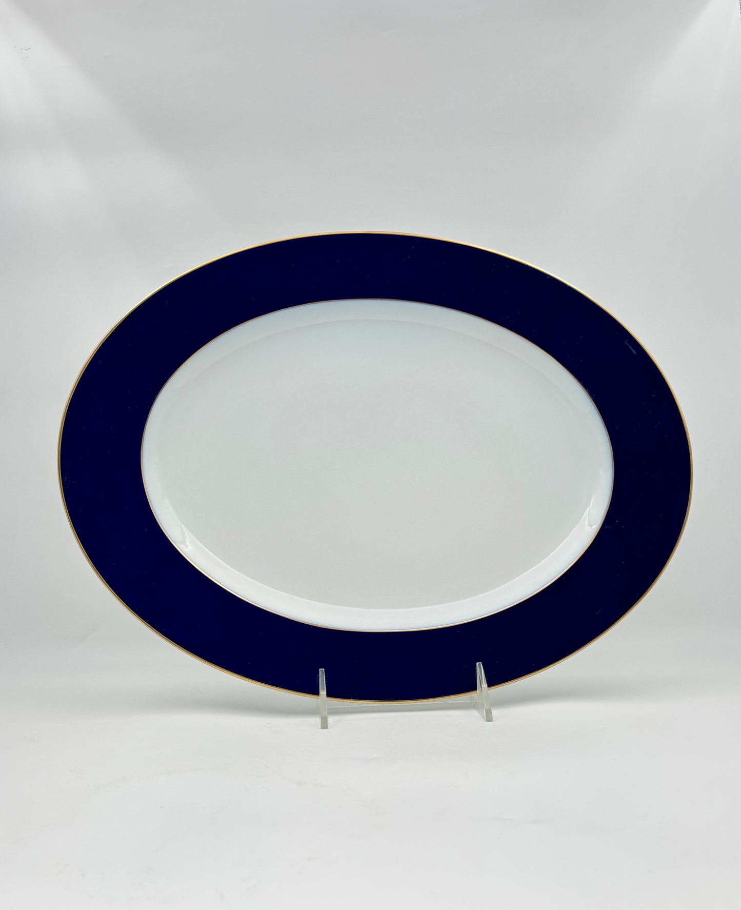 Rosenthal “Classic Rose – Cobalt” 88-Piece Dinnerware Service for 12