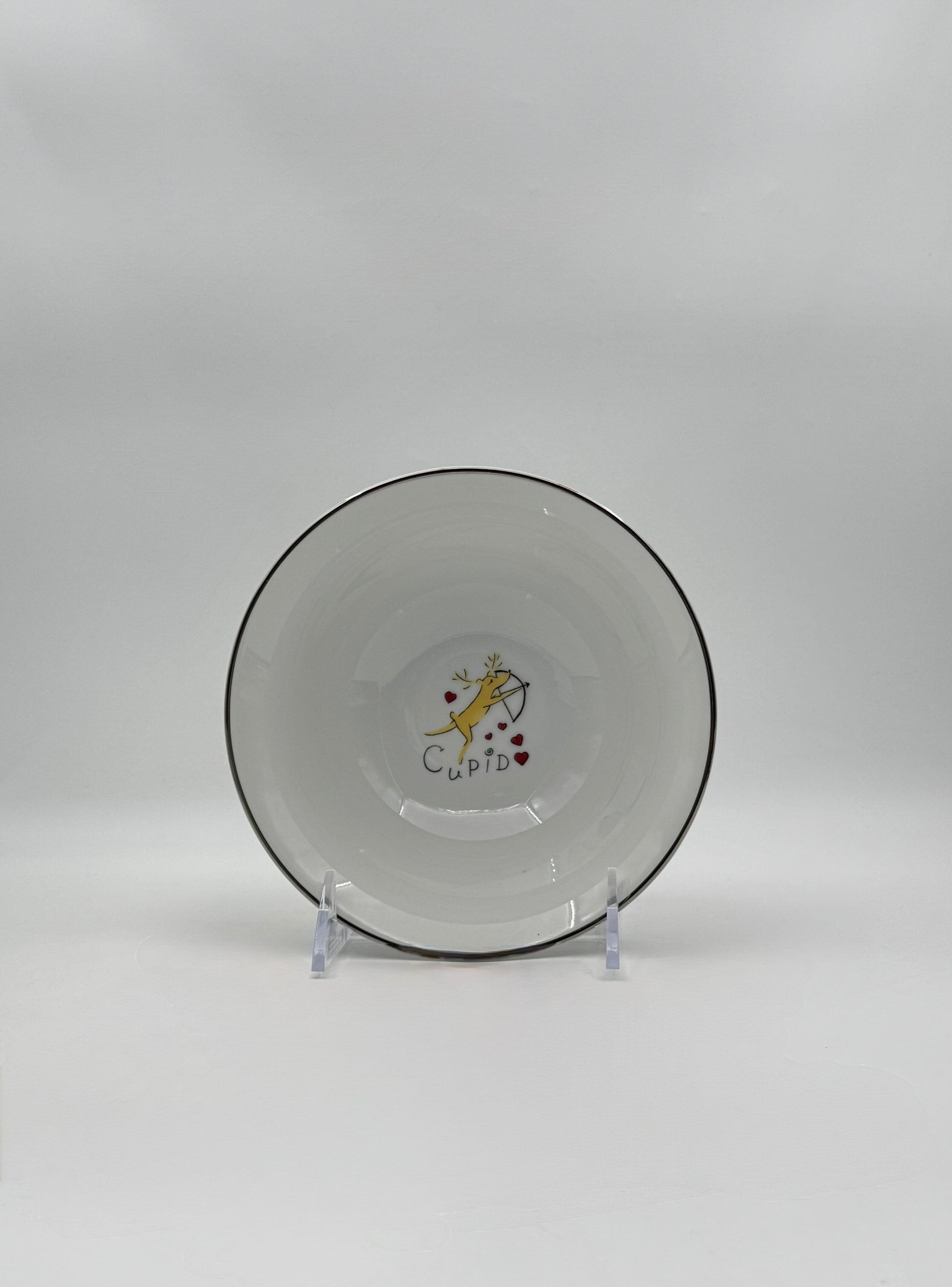 Pottery Barn Reindeer Set of 4 Cereal Bowls in Original Box