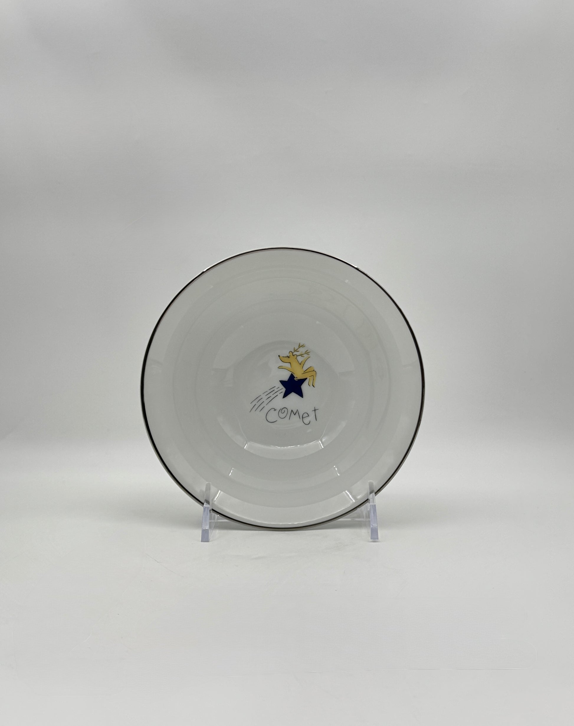 Pottery Barn Reindeer Set of 4 Cereal Bowls in Original Box