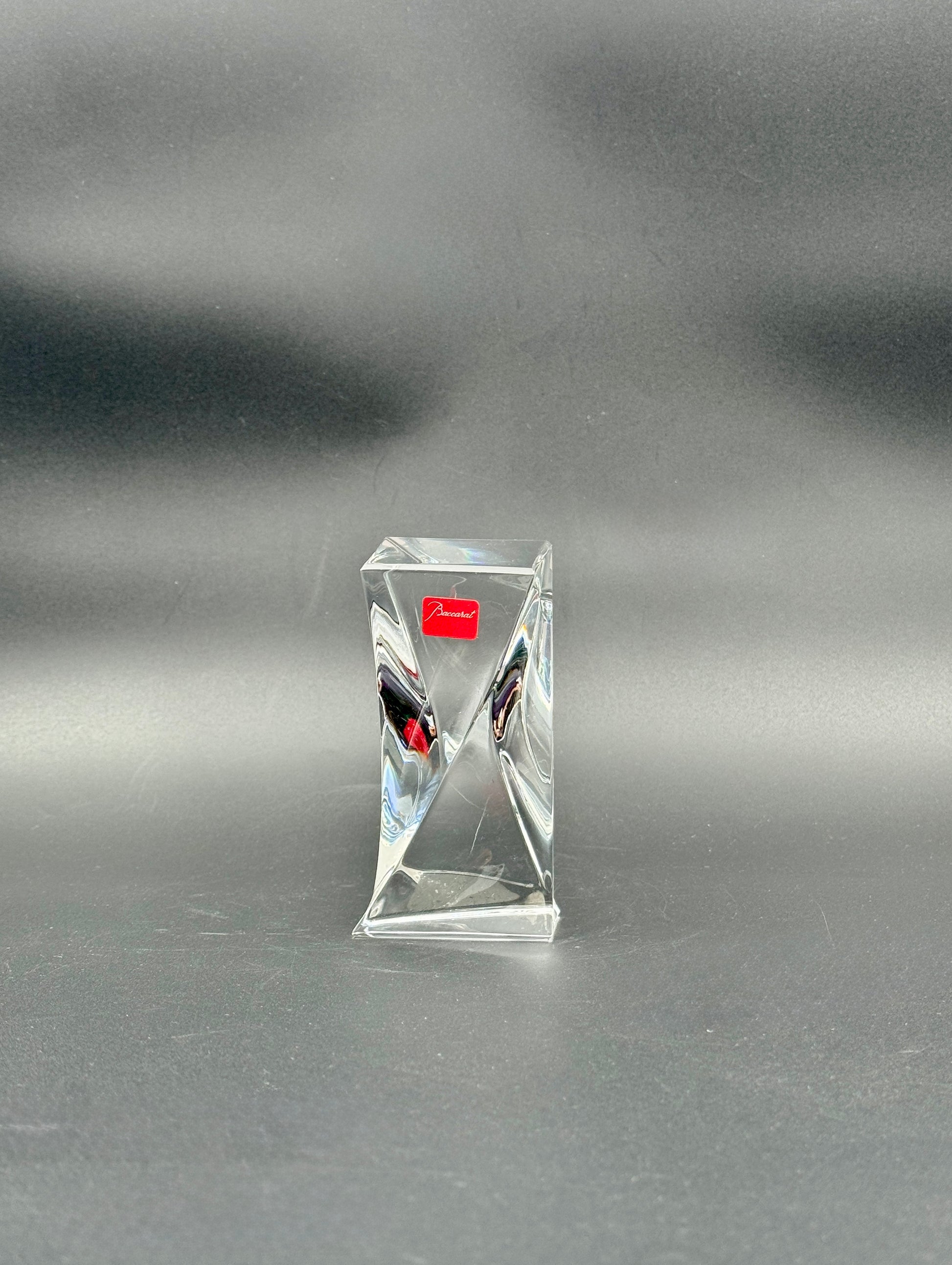 Baccarat Excellence Lead Crystal Paperweight Boxed Elegant Gift Decor