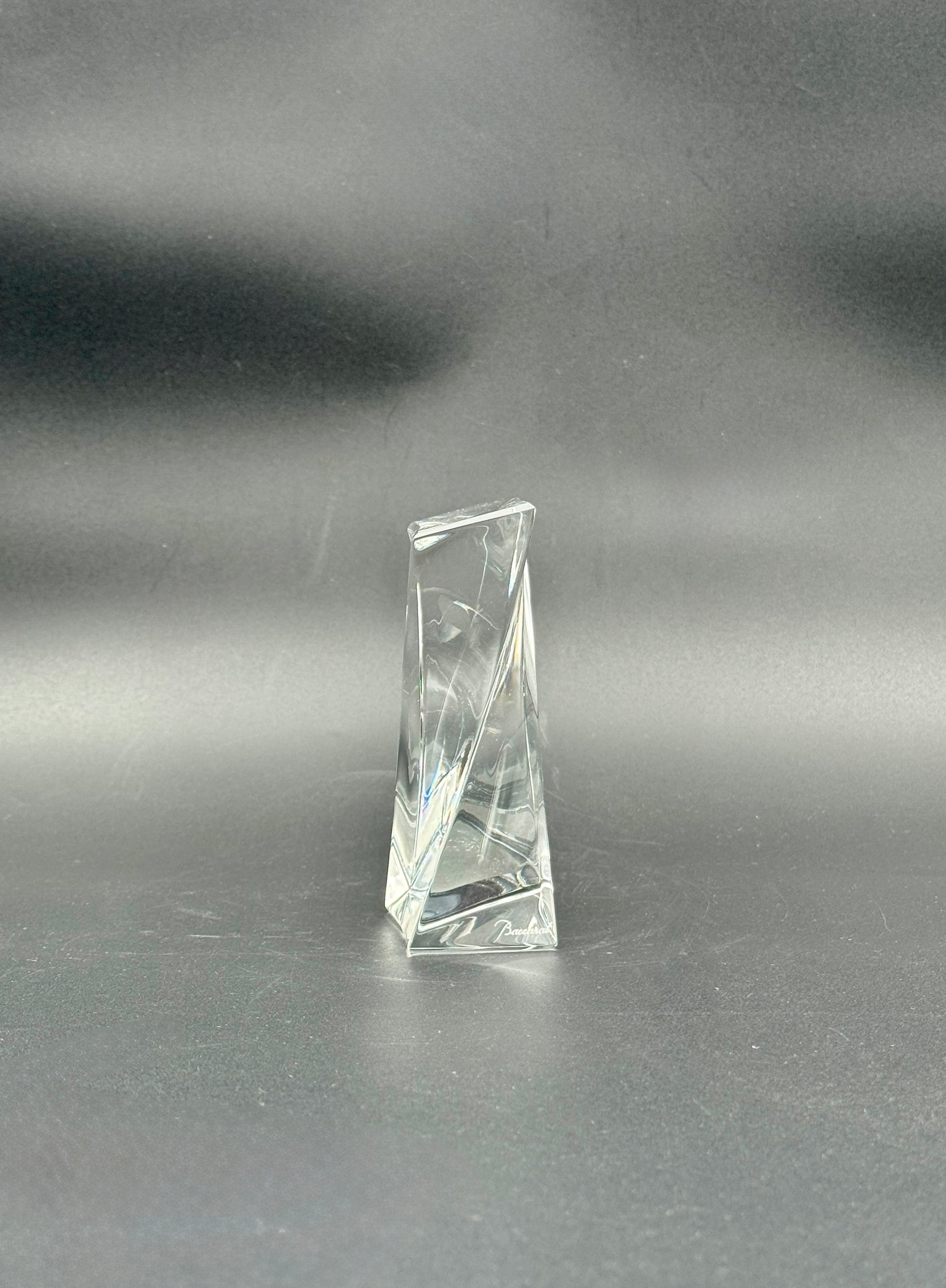 Baccarat Excellence Lead Crystal Paperweight Boxed Elegant Gift Decor