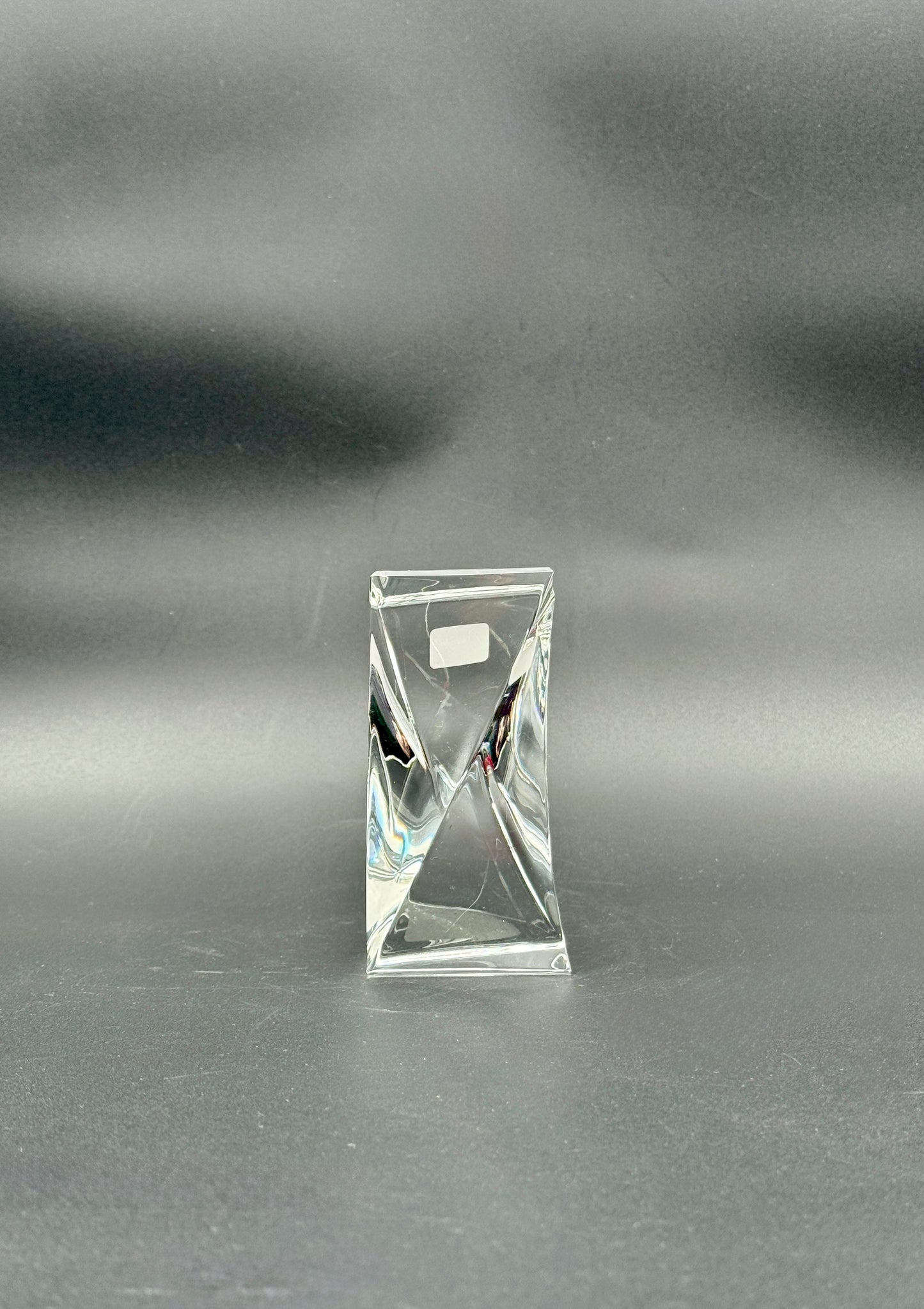 Baccarat Excellence Lead Crystal Paperweight Boxed Elegant Gift Decor