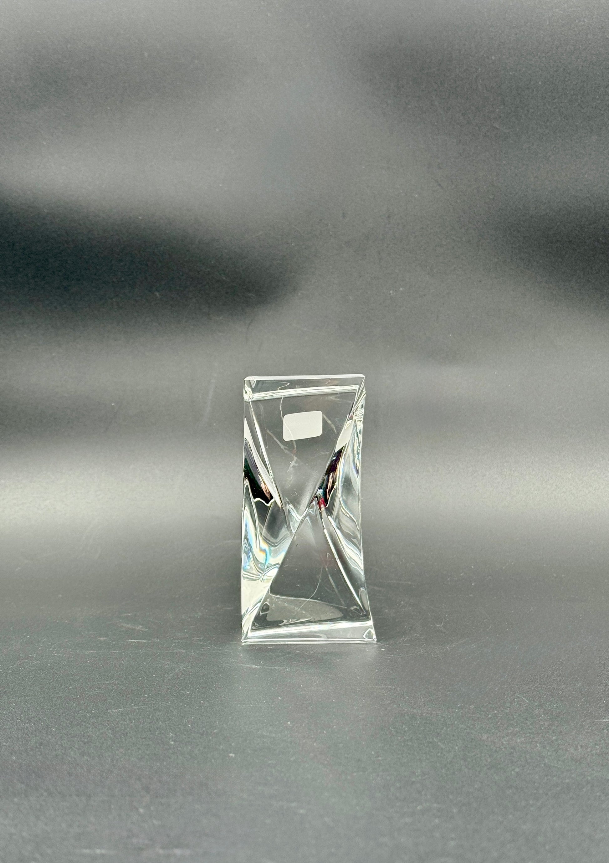 Baccarat Excellence Lead Crystal Paperweight Boxed Elegant Gift Decor