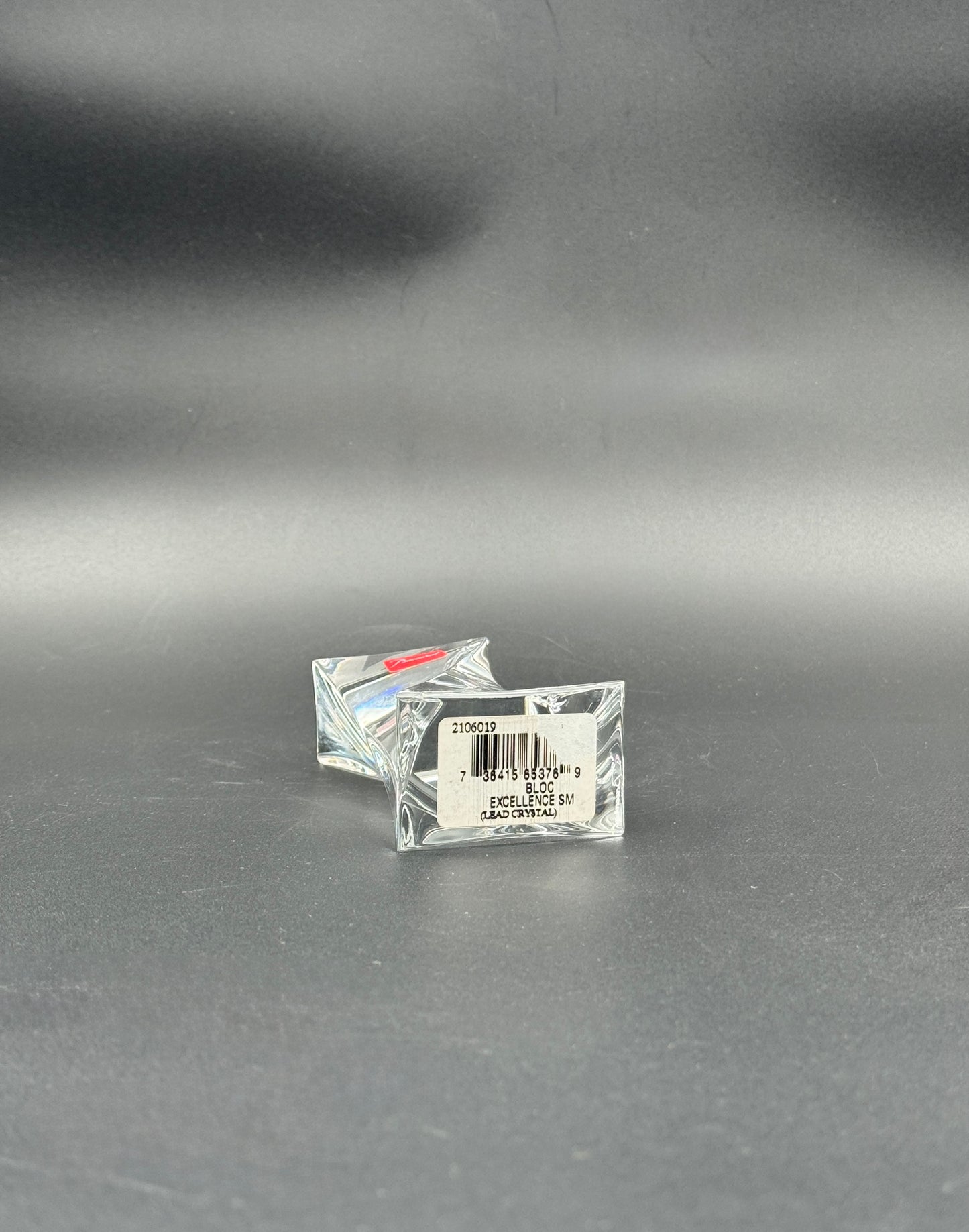 Baccarat Excellence Lead Crystal Paperweight Boxed Elegant Gift Decor