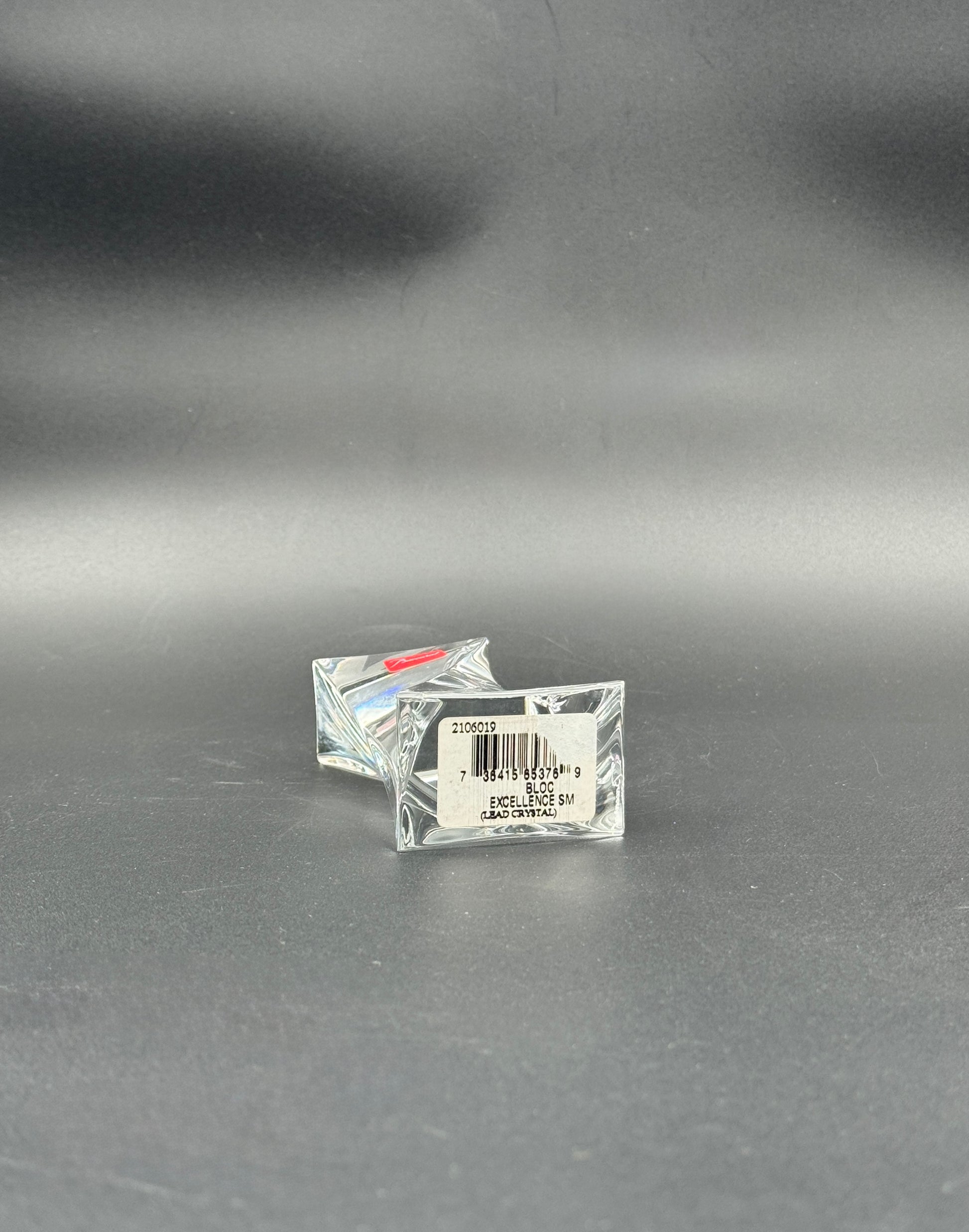 Baccarat Excellence Lead Crystal Paperweight Boxed Elegant Gift Decor