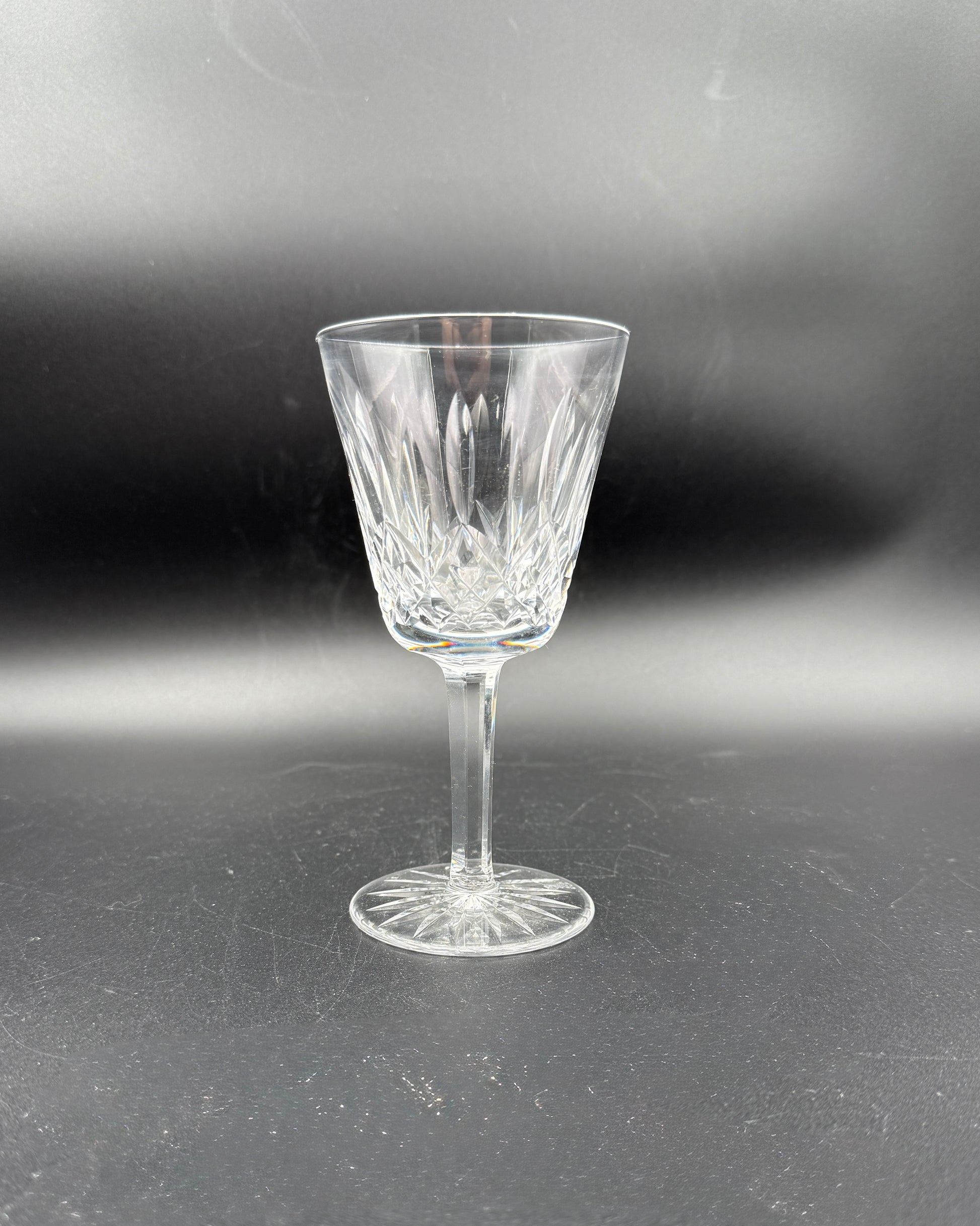 Waterford “Lismore” Cut Crystal Wine Glasses – Set of 12, Ireland