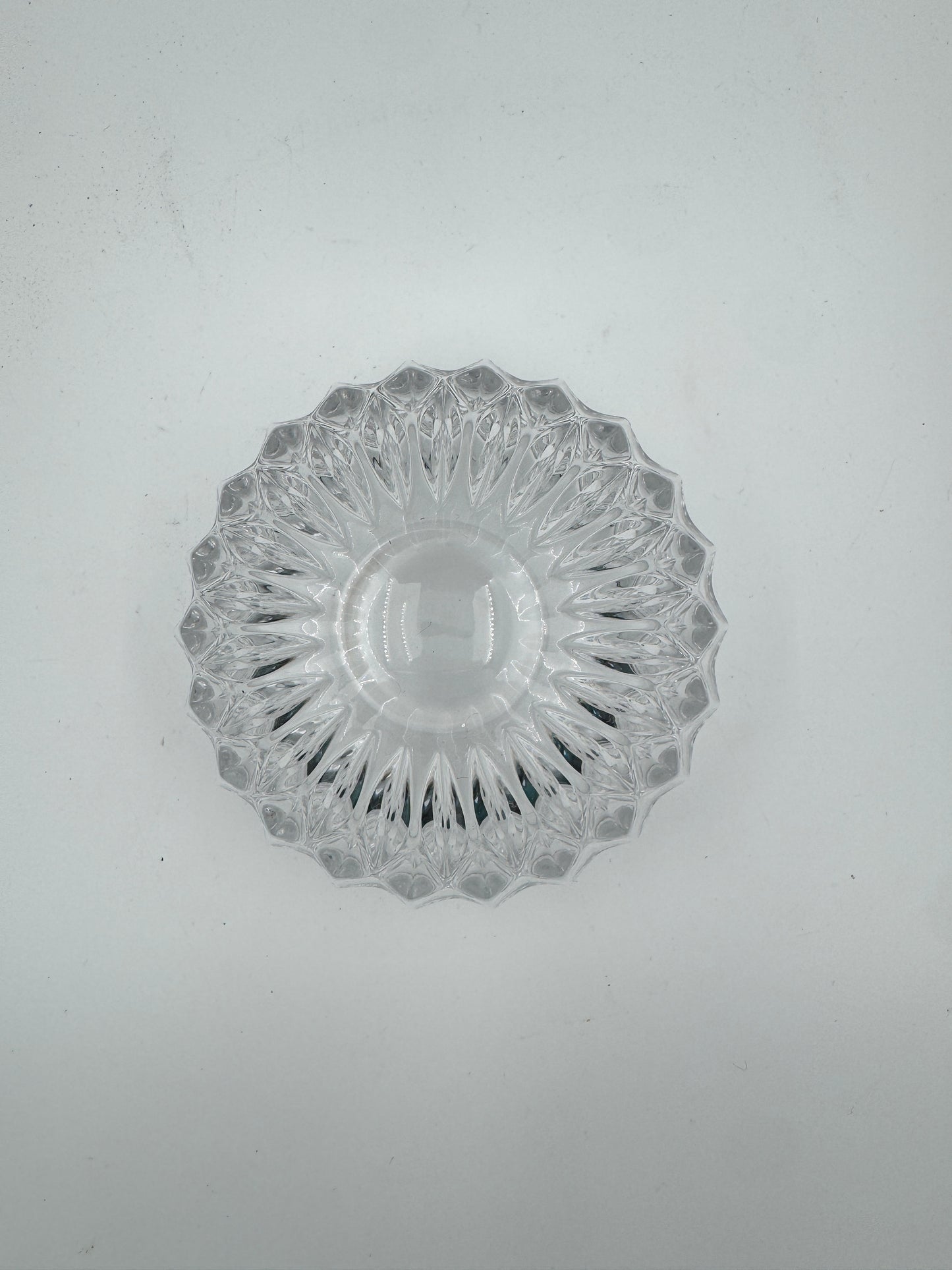 Vintage Gorham Althea Lead Crystal Apple-Shaped Trinket Dish with Lid – Candy Bowl