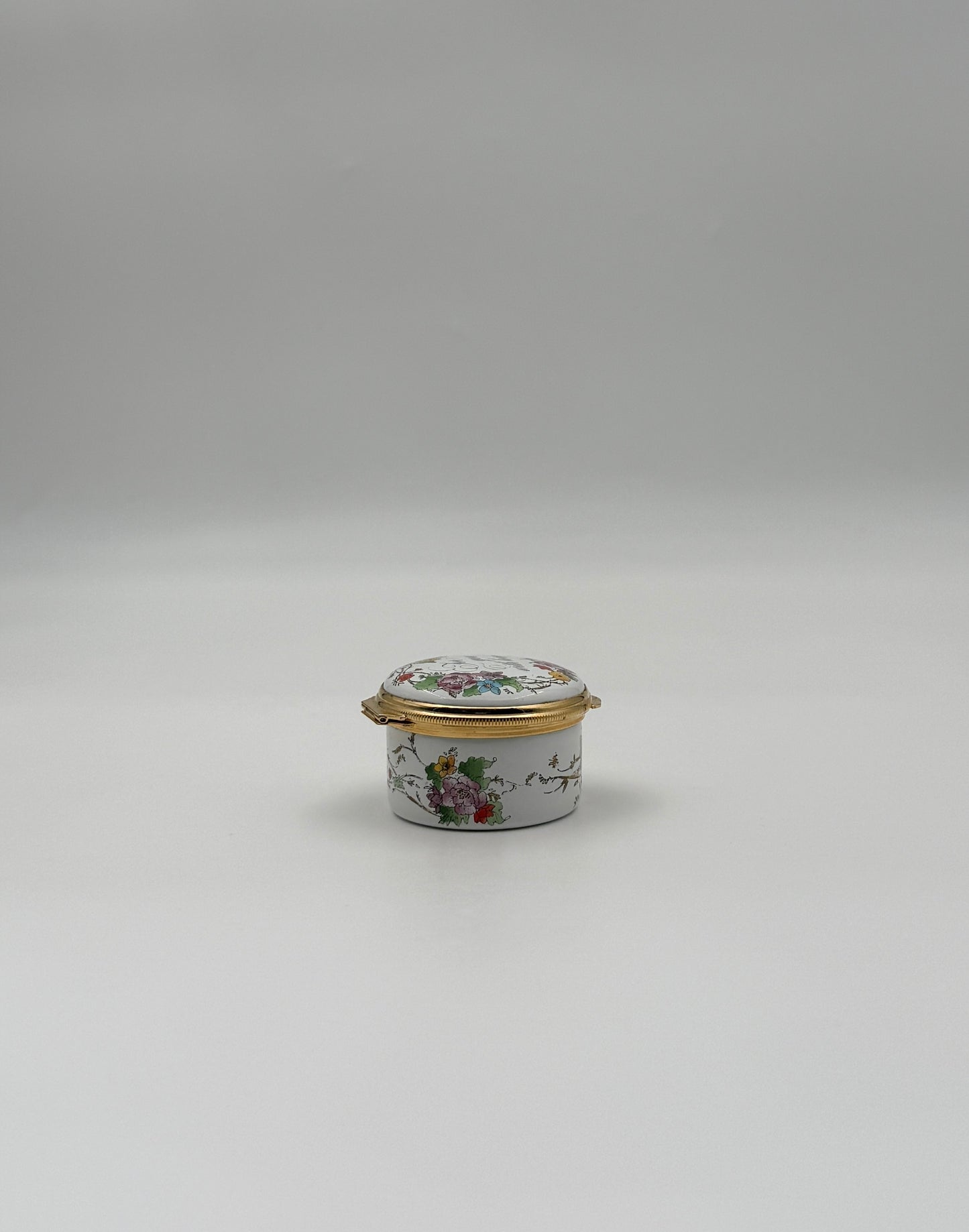 Halcyon Days Enamel Trinket Box – “For You With Love” – England