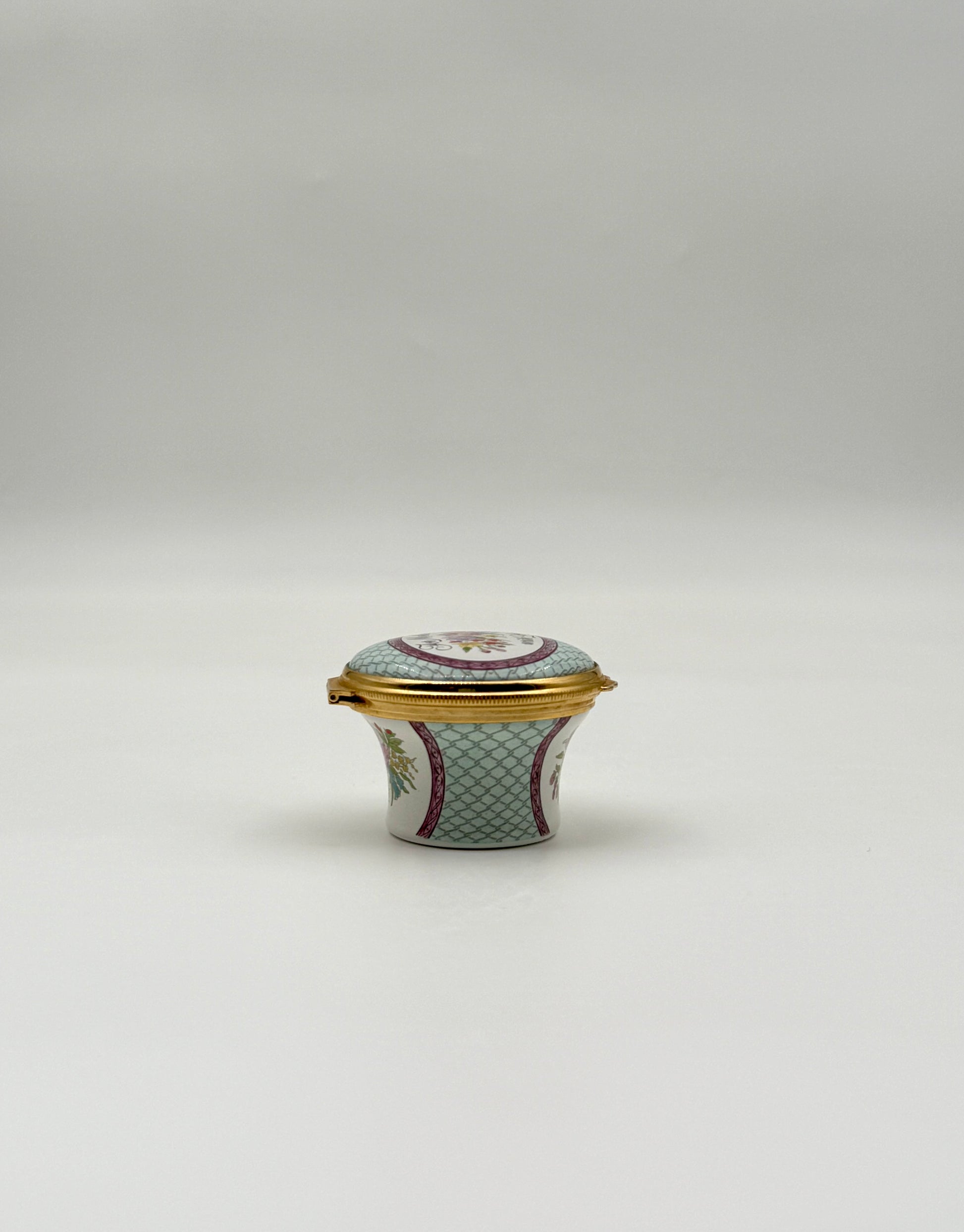 Vintage Halcyon Days Enamel Trinket Box “For Mother With Love” – 1986