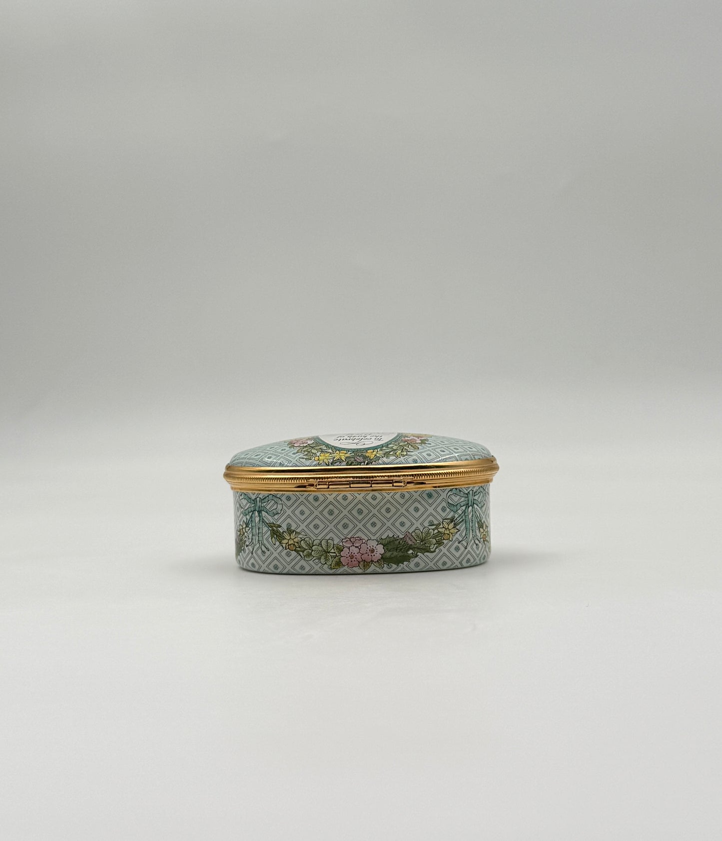 Halcyon Days Enamel Box – Commemorating HRH Prince Henry of Wales 1984