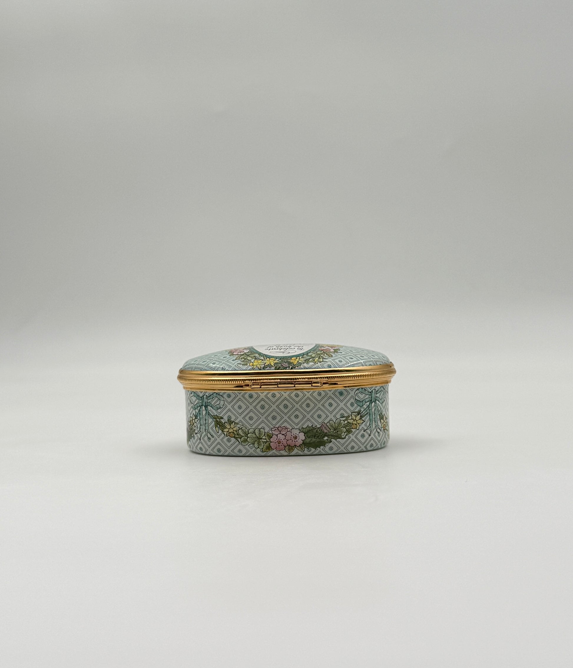 Halcyon Days Enamel Box – Commemorating HRH Prince Henry of Wales 1984