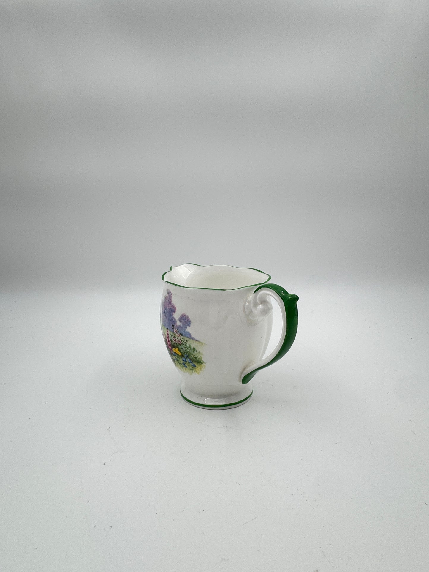 Vintage Bell China "Meadowside" Fine Bone China Creamer Jug - English Porcelain with Floral Design