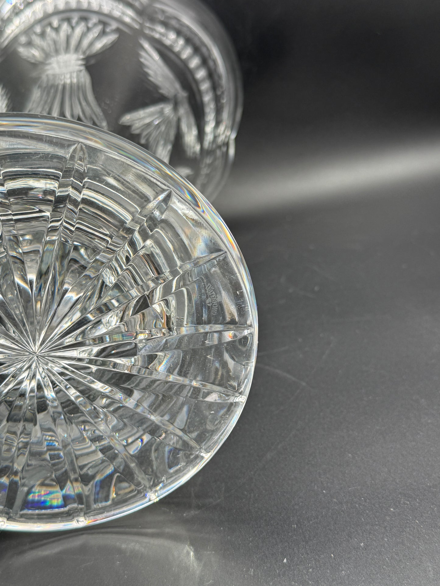 Waterford “Millennium” Cut Crystal Vase – Elegant Irish Crystal