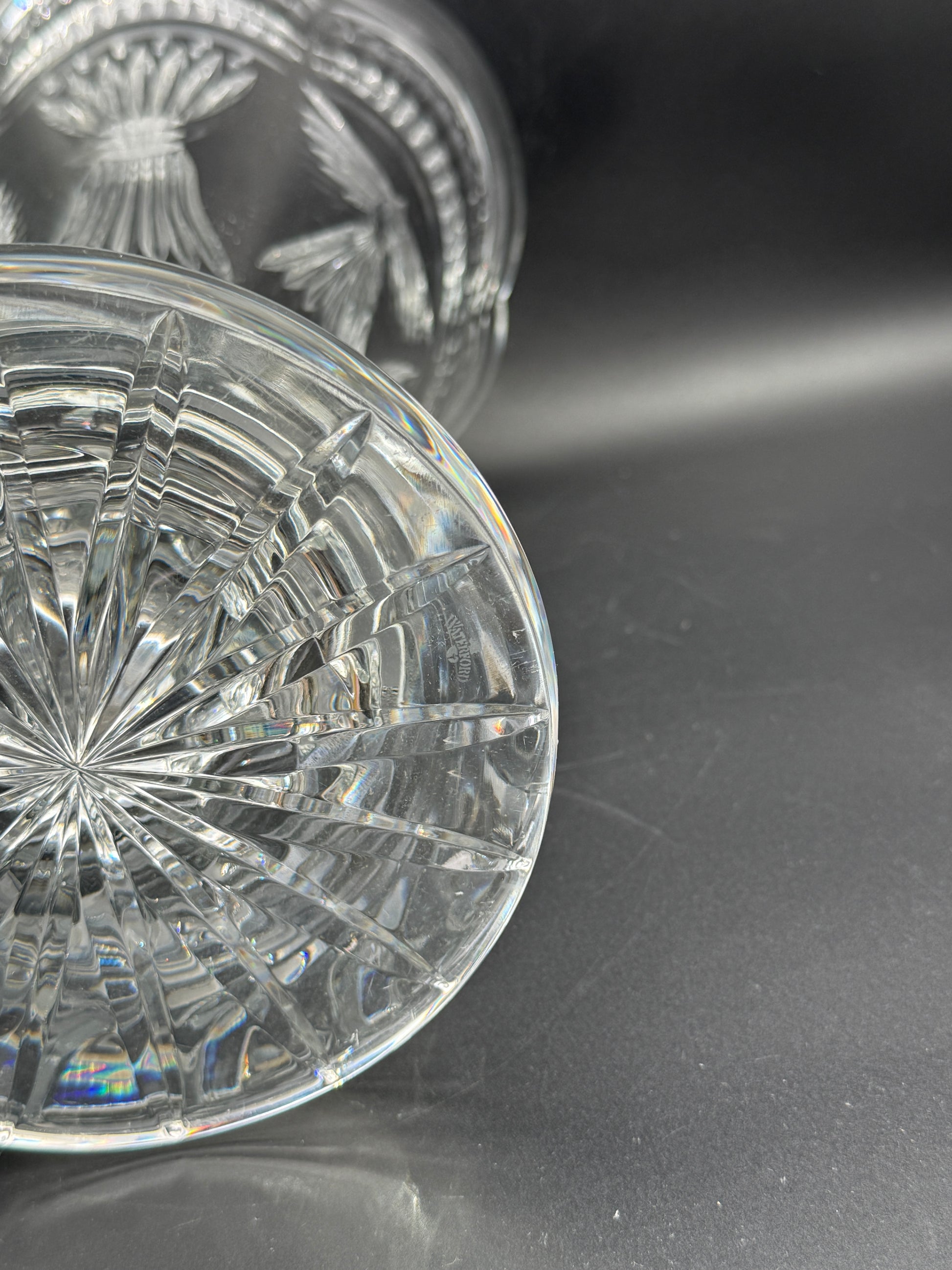 Waterford “Millennium” Cut Crystal Vase – Elegant Irish Crystal