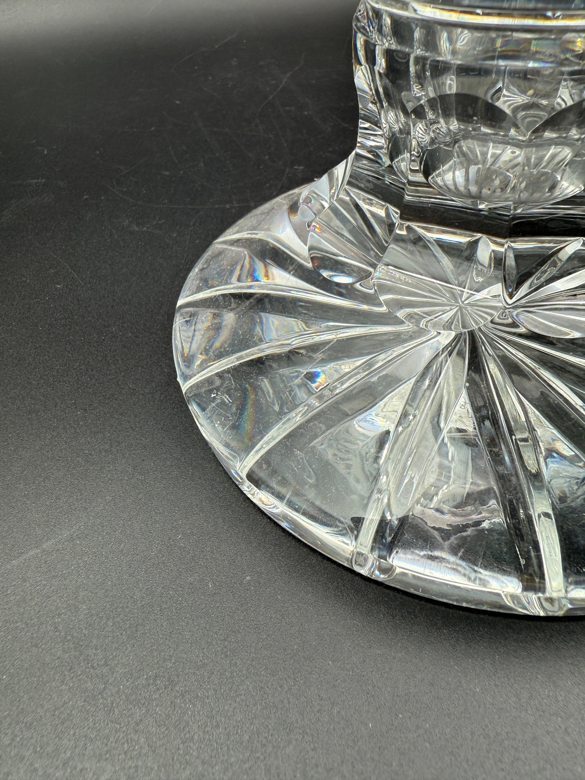 Waterford “Millennium” Cut Crystal Vase – Elegant Irish Crystal