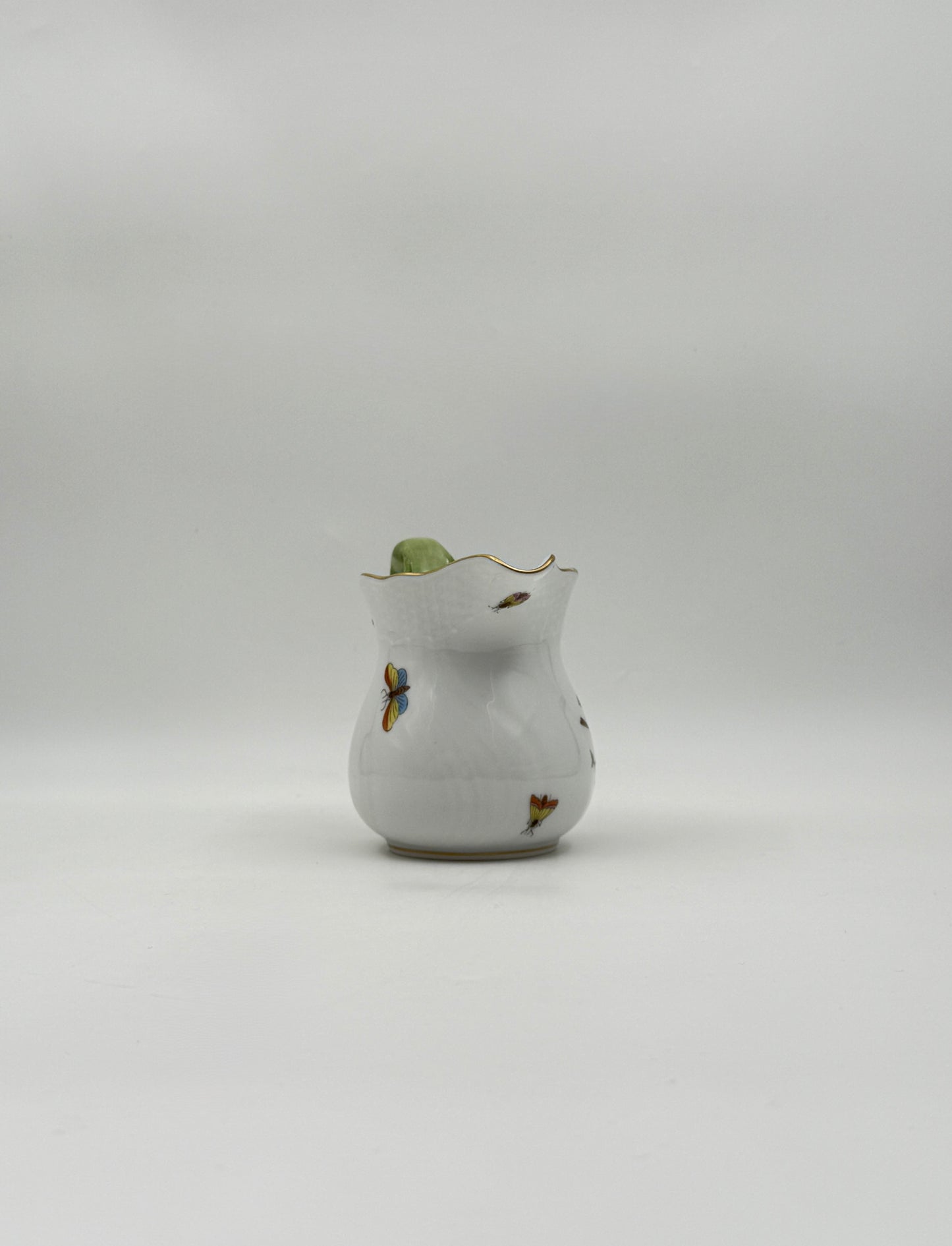 Herend “Rothschild Bird” Porcelain Creamer – Hand-Painted Hungary