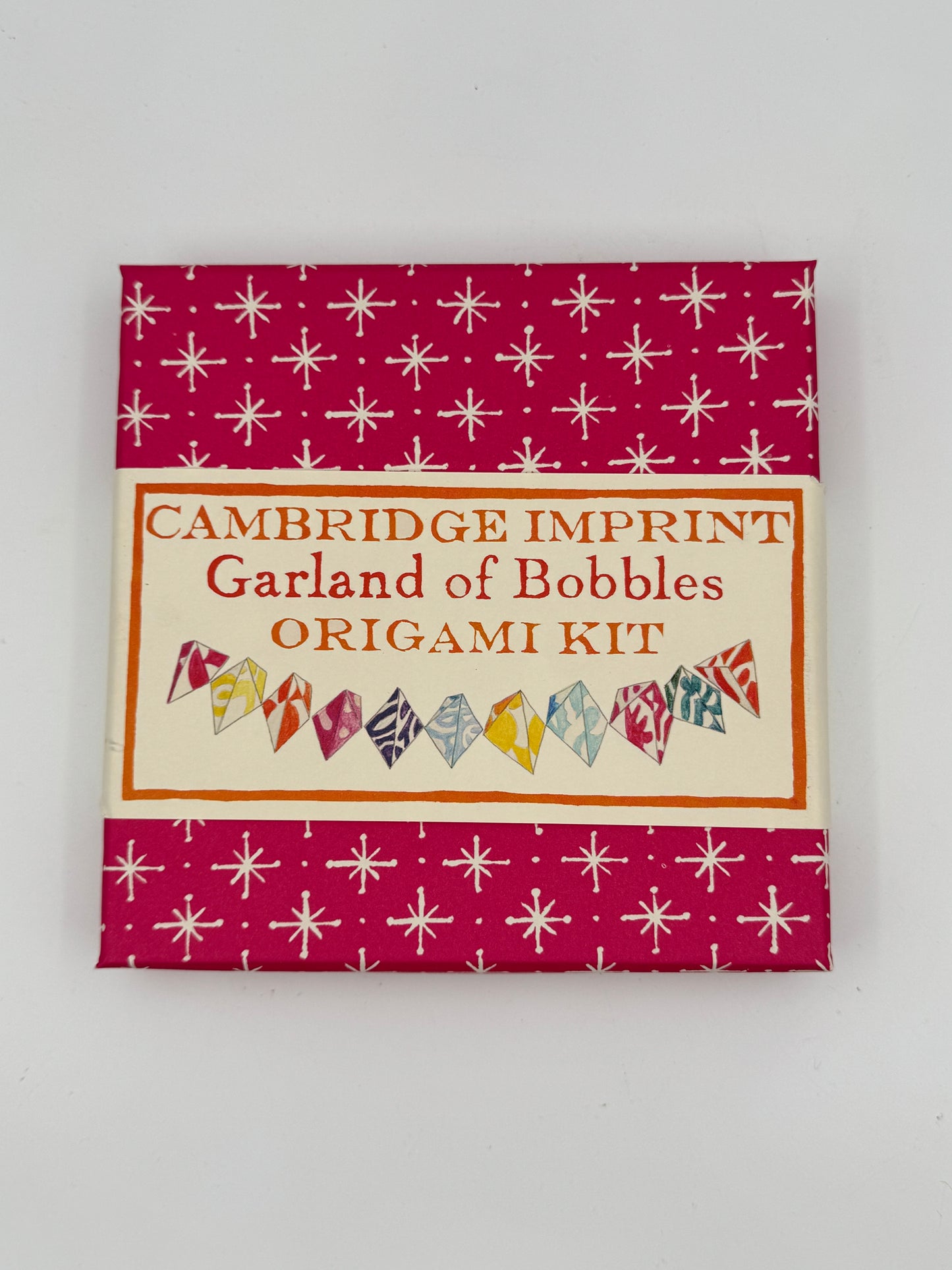 Cambridge Imprint Origami Kit - Cloud of Butterflies, Heart Bunting, Garland of Stars, or Bobbles - DIY Paper Craft Set