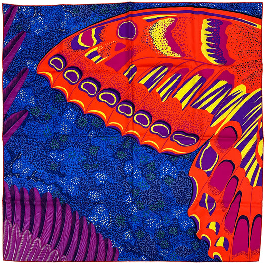 Hermès Silk Scarf 90cm – “L'Esprit de la Forêt” by Alice Shirley – With Box