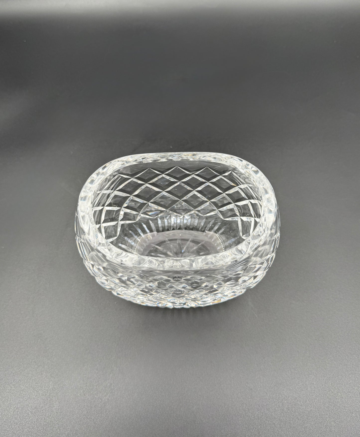 Waterford Crystal Ellipse Oval Vase – Handcrafted in Ireland