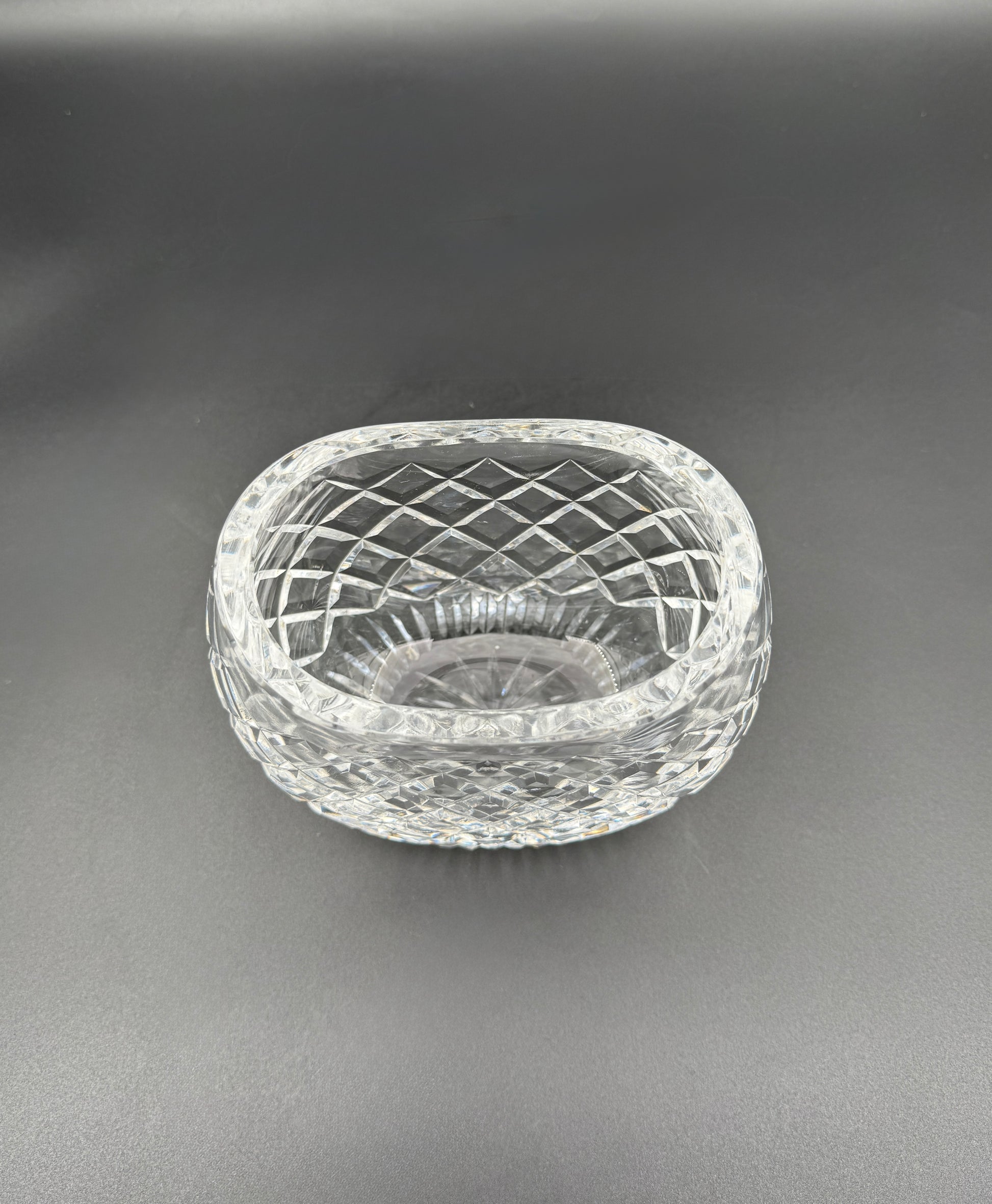 Waterford Crystal Ellipse Oval Vase – Handcrafted in Ireland