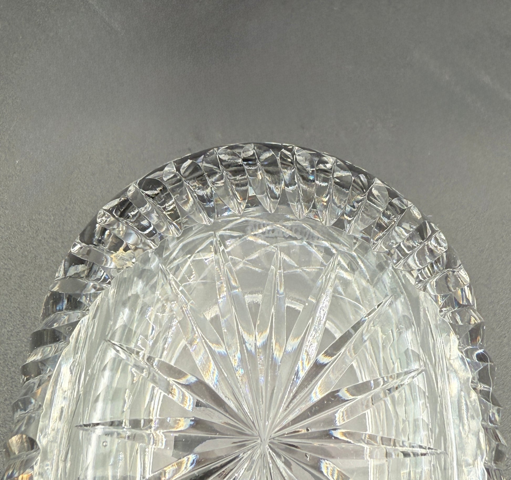 Waterford Crystal Ellipse Oval Vase – Handcrafted in Ireland