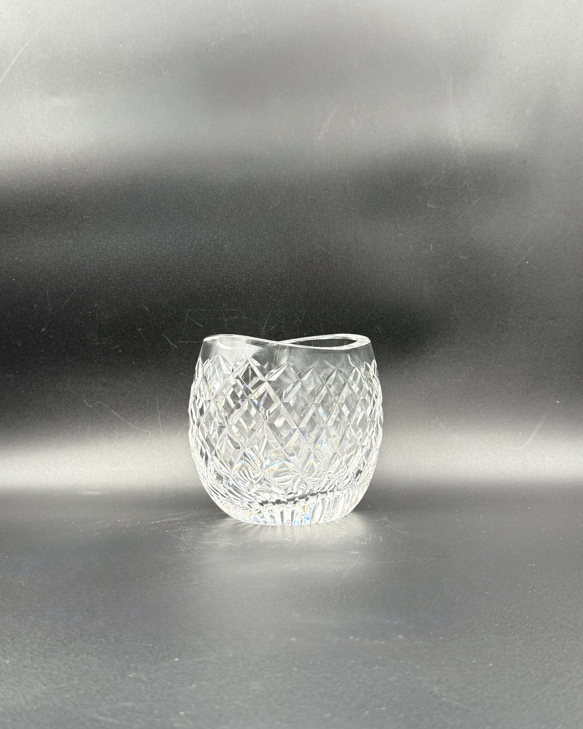 Waterford Crystal Ellipse Oval Vase – Handcrafted in Ireland