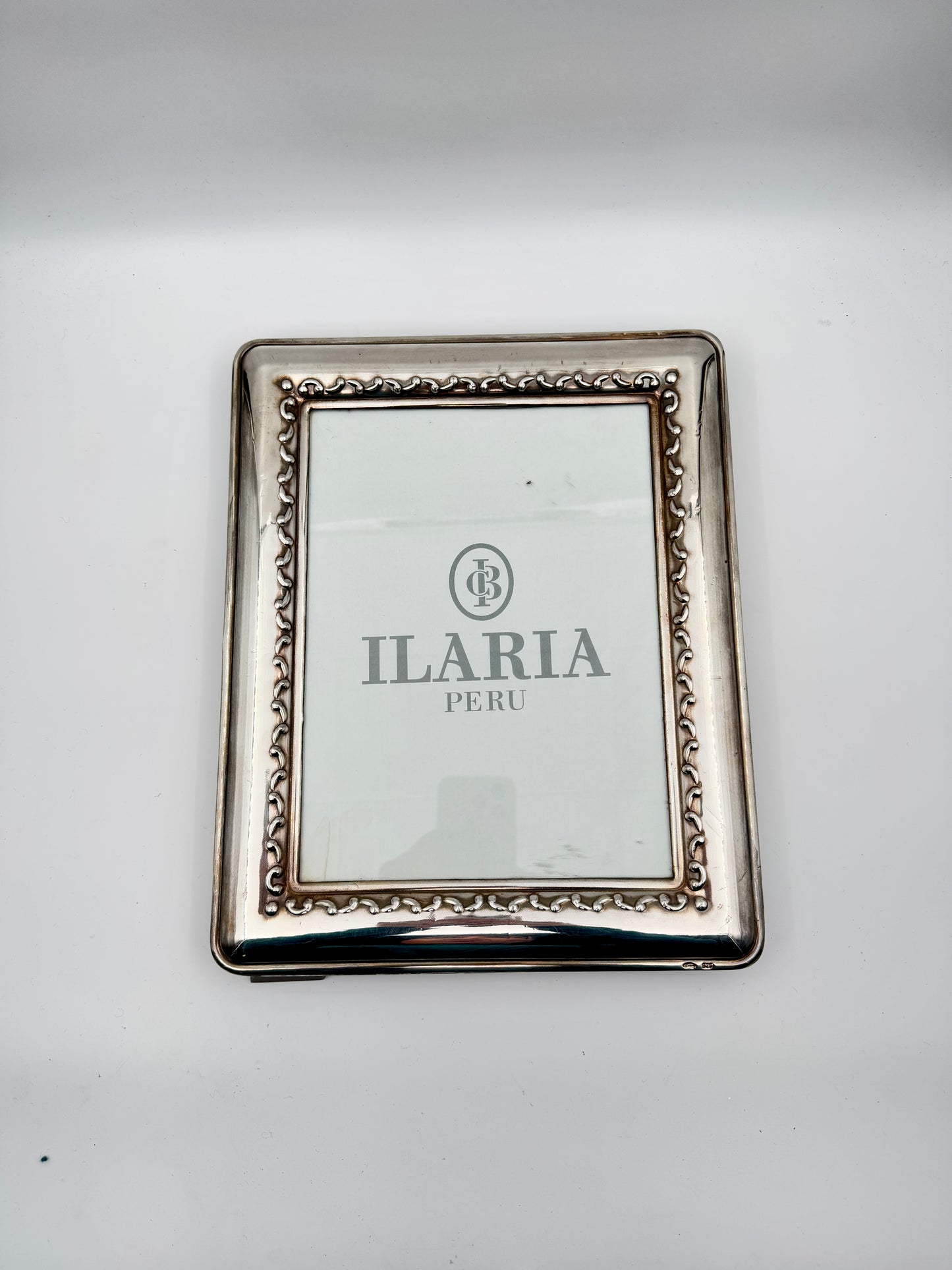 ILARIA Peru Sterling Silver .925 Picture Frame – Elegant Vintage Design