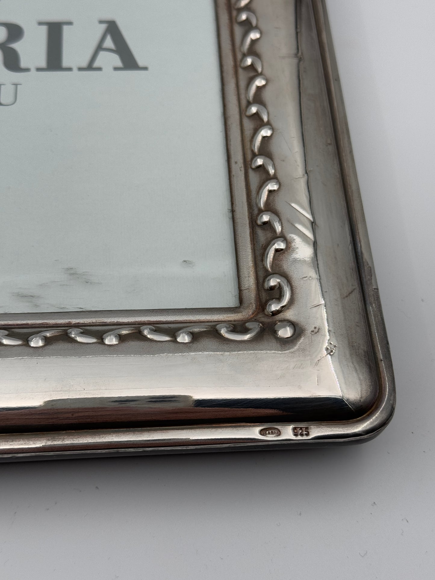 ILARIA Peru Sterling Silver .925 Picture Frame – Elegant Vintage Design