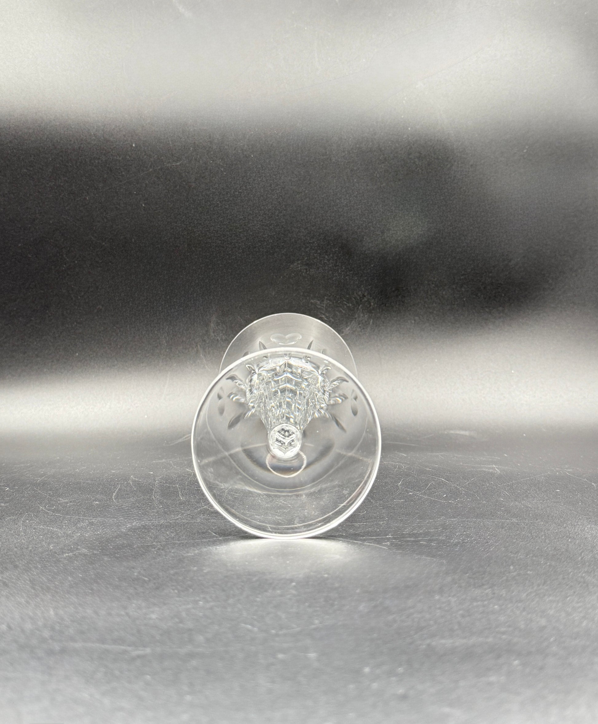 Pair of Millennial Heart Crystal Champagne Flutes – Elegant Set