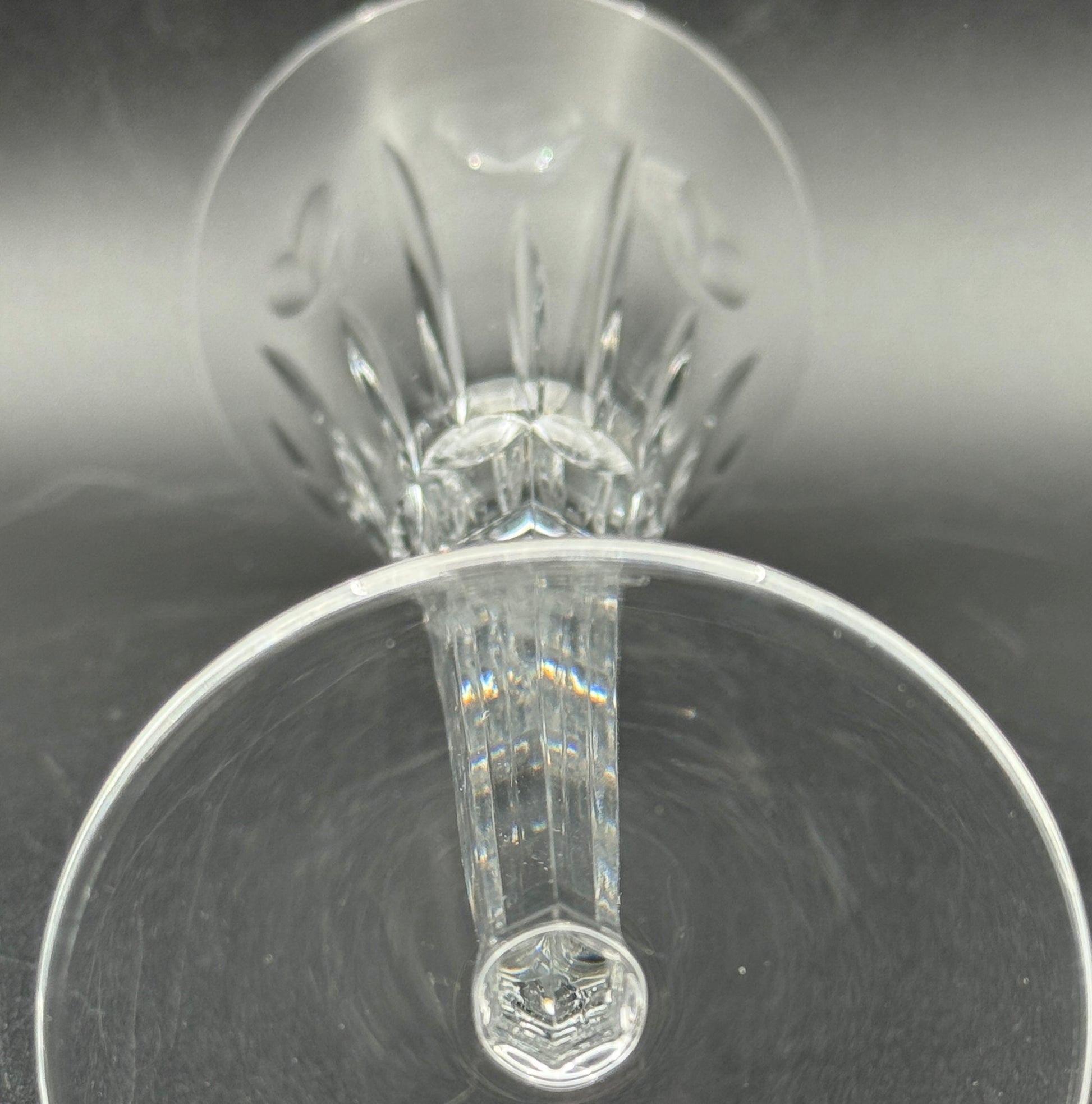 Pair of Millennial Heart Crystal Champagne Flutes – Elegant Set