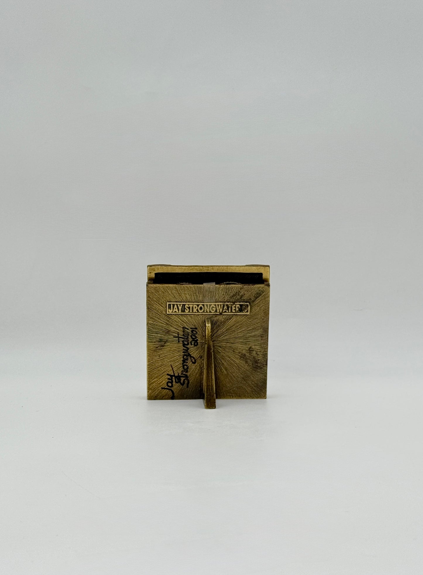 Jay Strongwater Red Enamel Heart Frame with Swarovski Crystals Signed