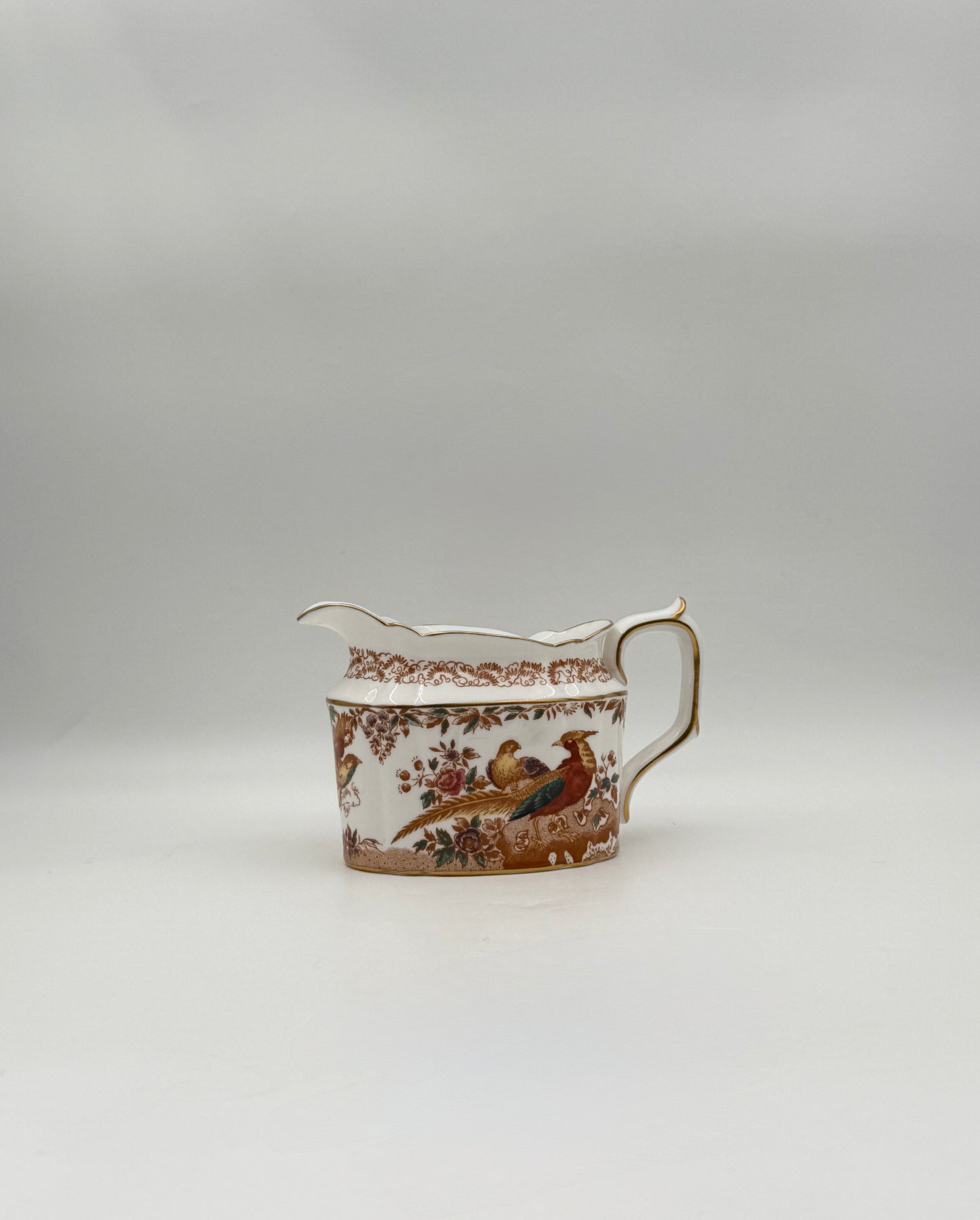 Royal Crown Derby “Olde Avesbury” Cream & Sugar Set – Vintage Pair