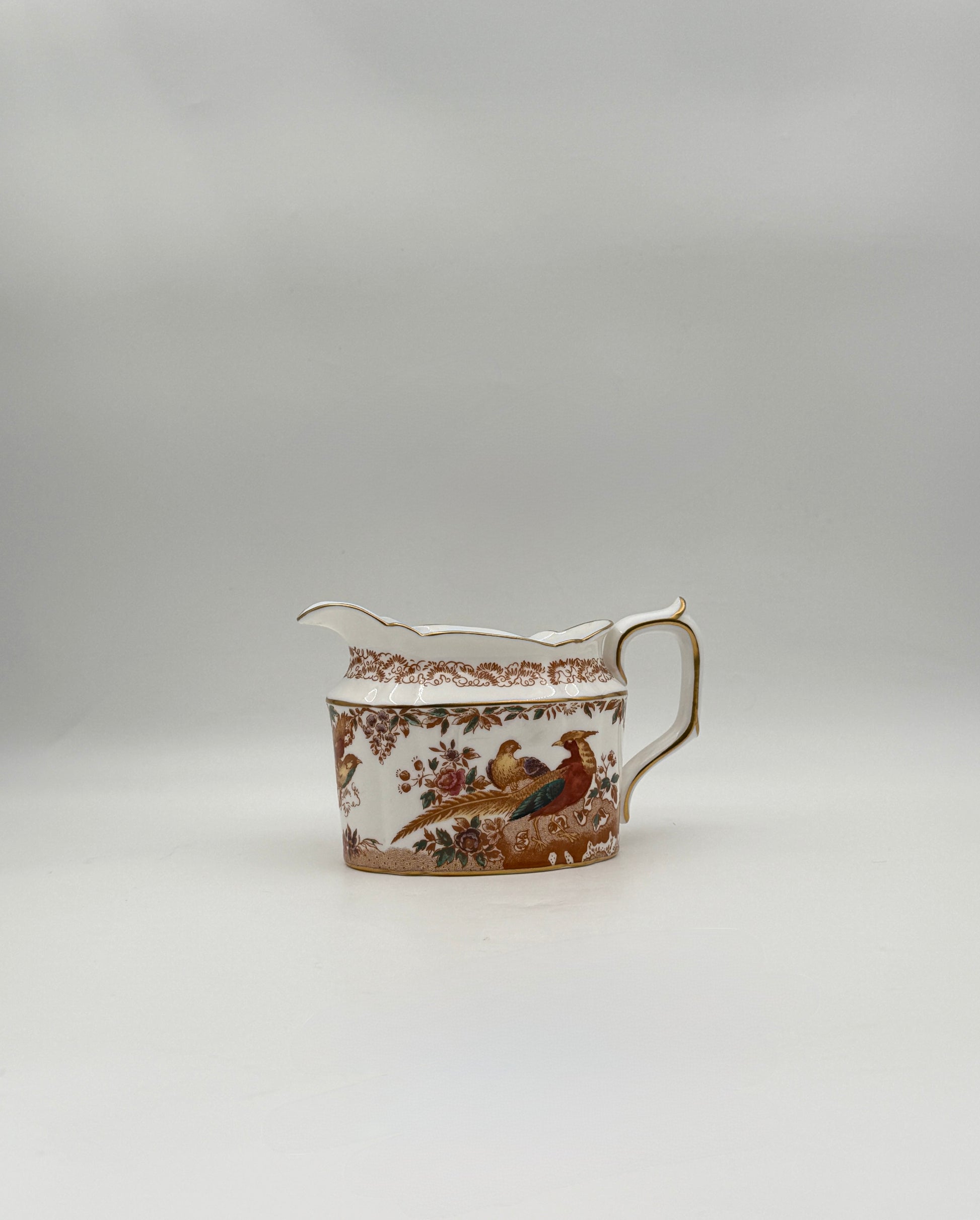 Royal Crown Derby “Olde Avesbury” Cream & Sugar Set – Vintage Pair