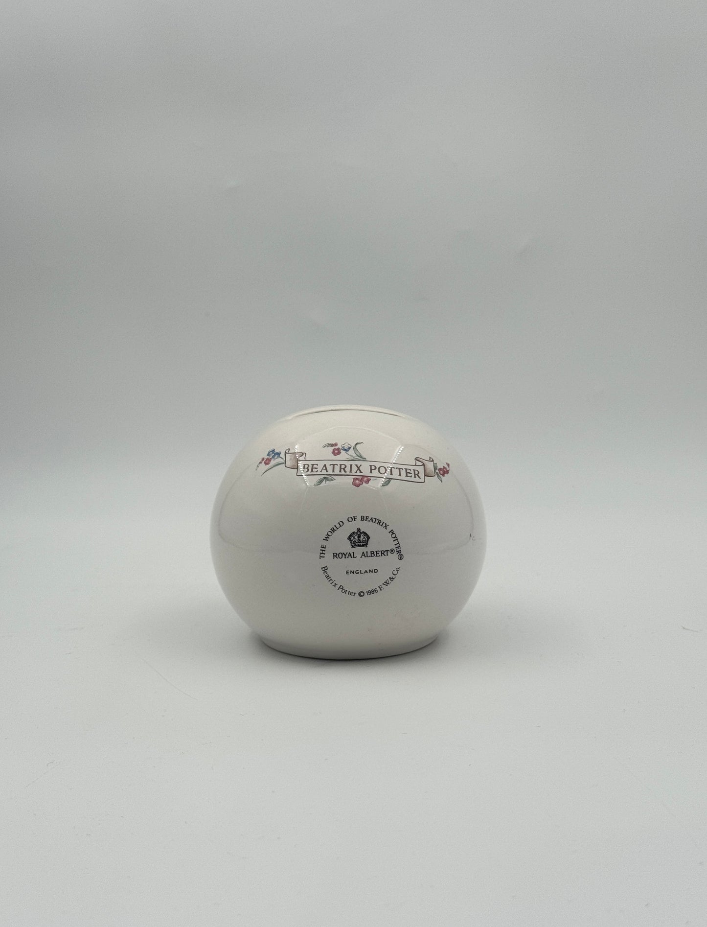 Beatrix Potter “Jemima Puddle-Duck” Child’s Bank – Royal Albert England