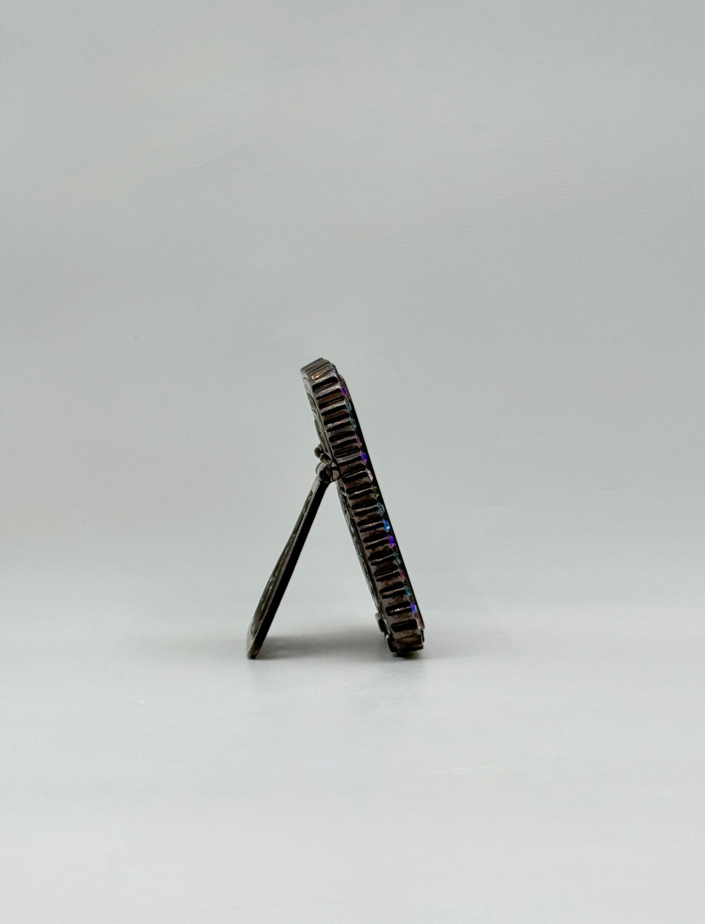 Jay Strongwater Square Picture Frame w/ Multicolor Swarovski Crystals