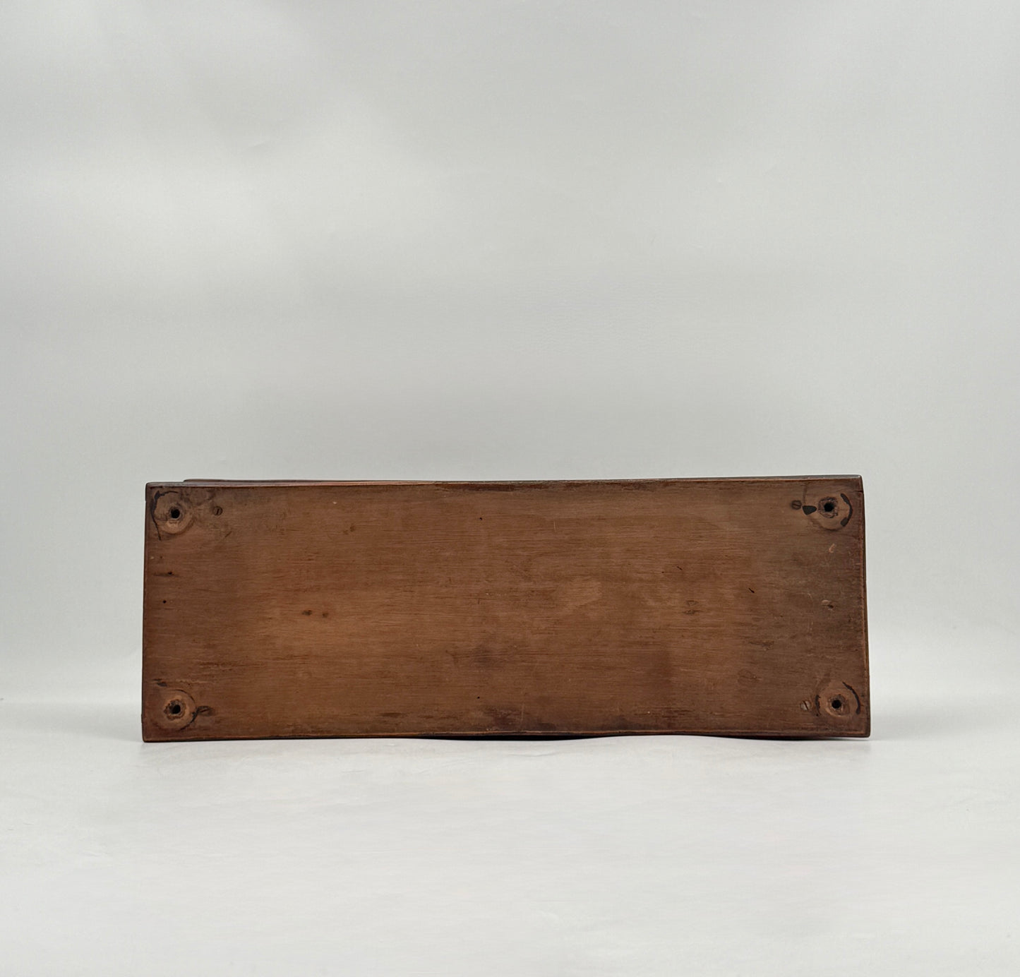 Late 19th‑Century Marquetry Inlaid Wooden Box – Elegant Antique Décor