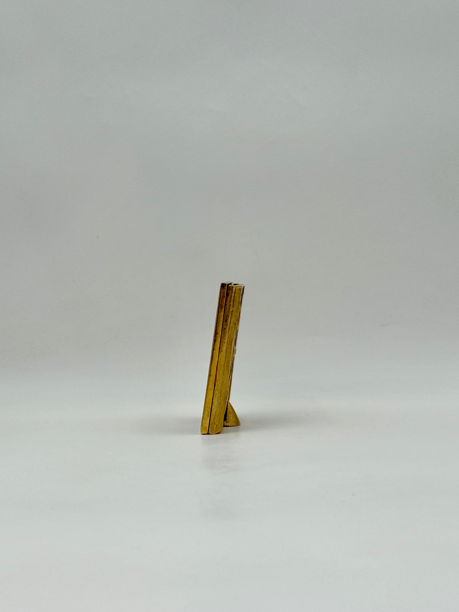 Jay Strongwater Square Mini Frame Gold Swarovski Animal Print Enamel