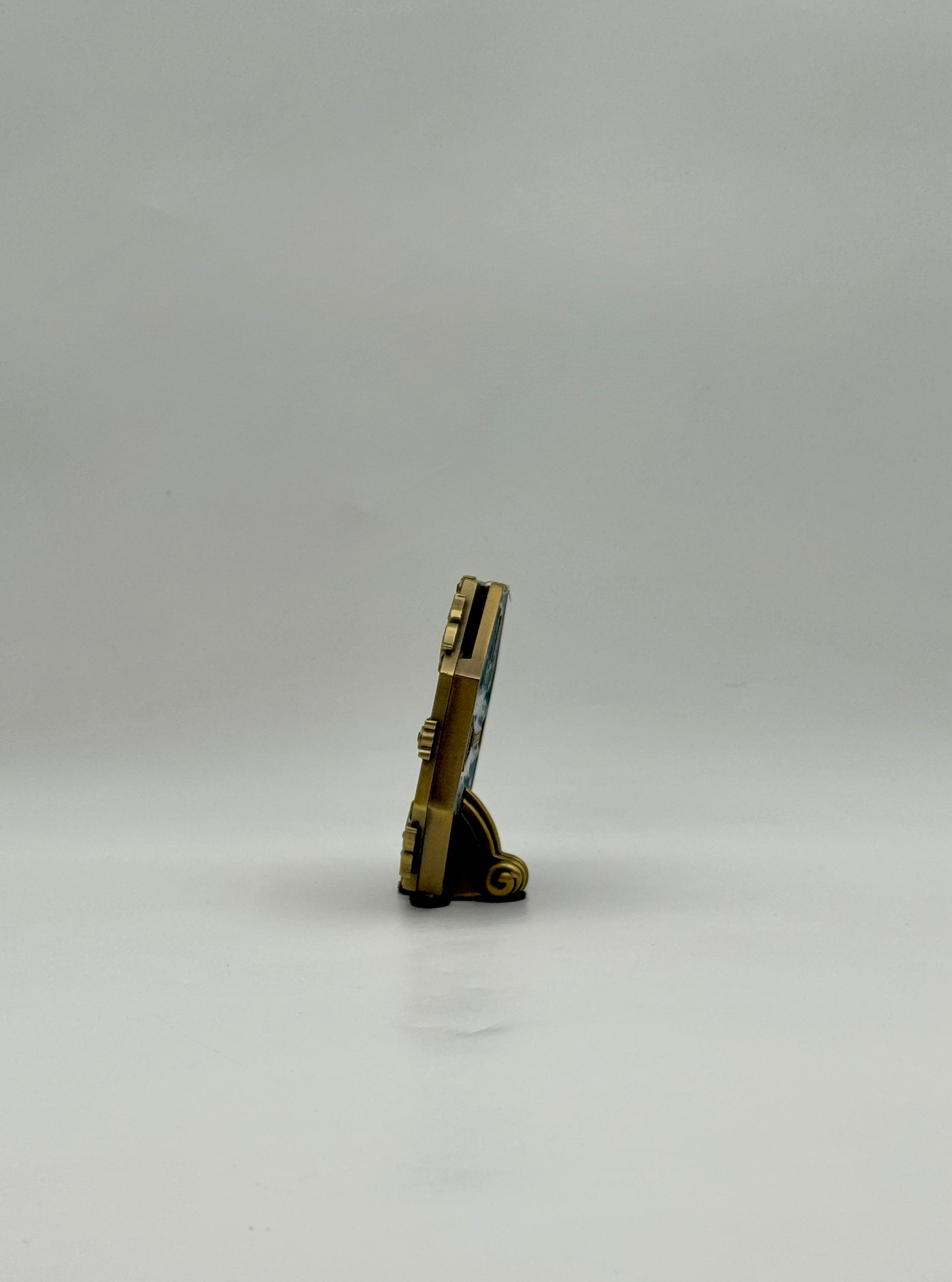 Jay Strongwater Cadet Blue Enamel Frame with Swarovski Crystals