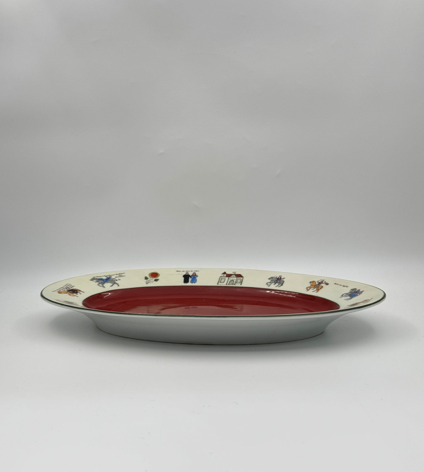 Rare 1960s Norwegian Bridal Porcelain Service – Set for 6 by Porsgrund, Norway