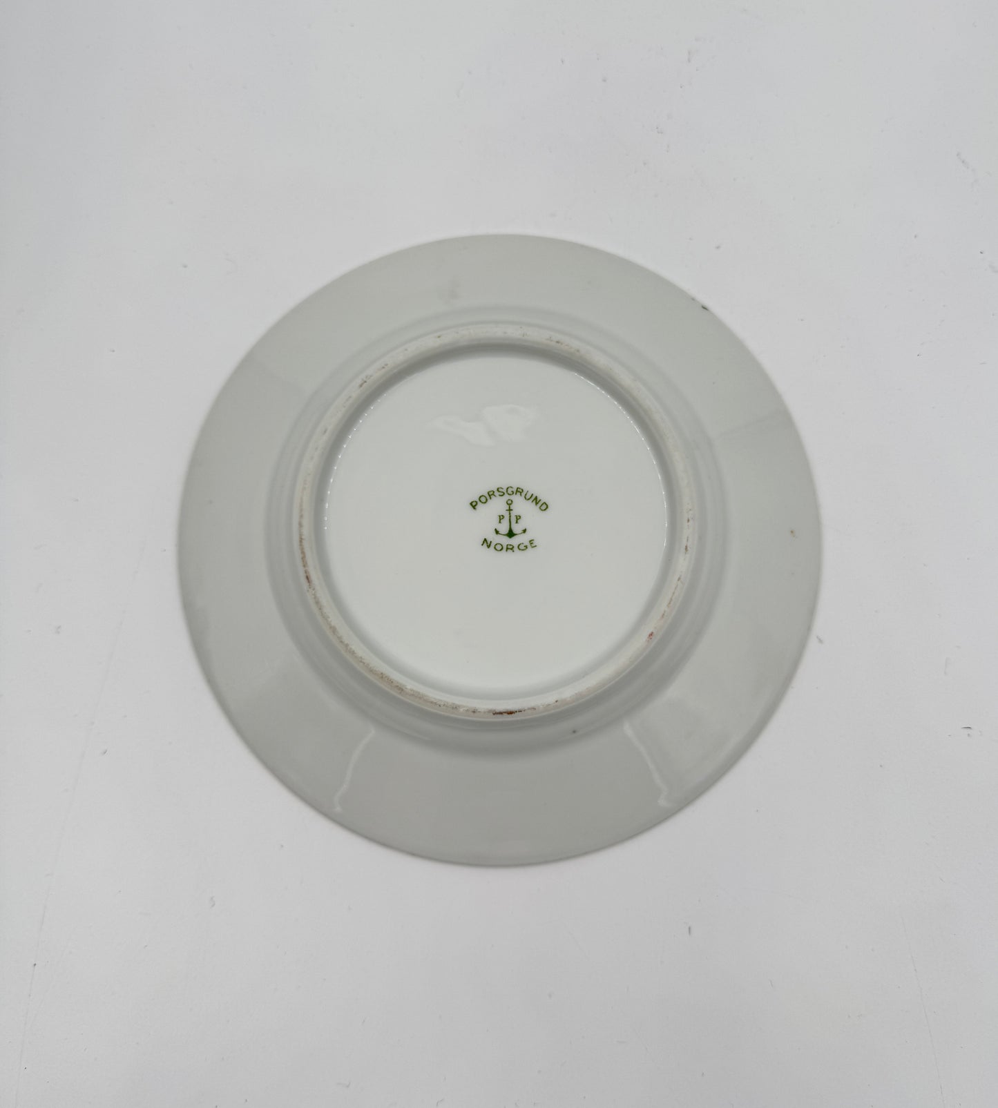 Rare 1960s Norwegian Bridal Porcelain Service – Set for 6 by Porsgrund, Norway