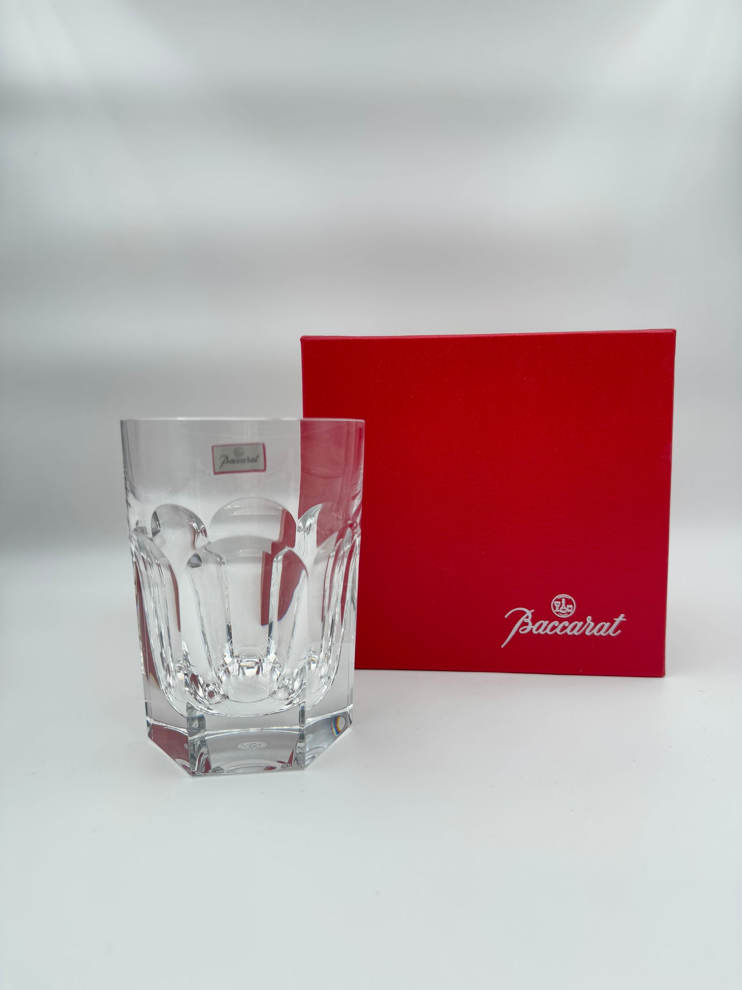 Baccarat Crystal Talleyrand Tumbler – Luxury French Whiskey Glass with Original Box