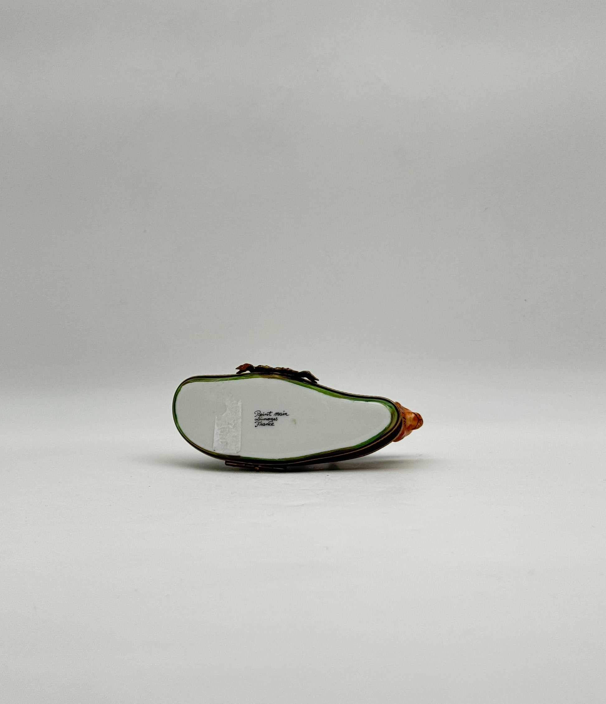 Limoges France African Parade Box Lion Tiger Elephant Porcelain