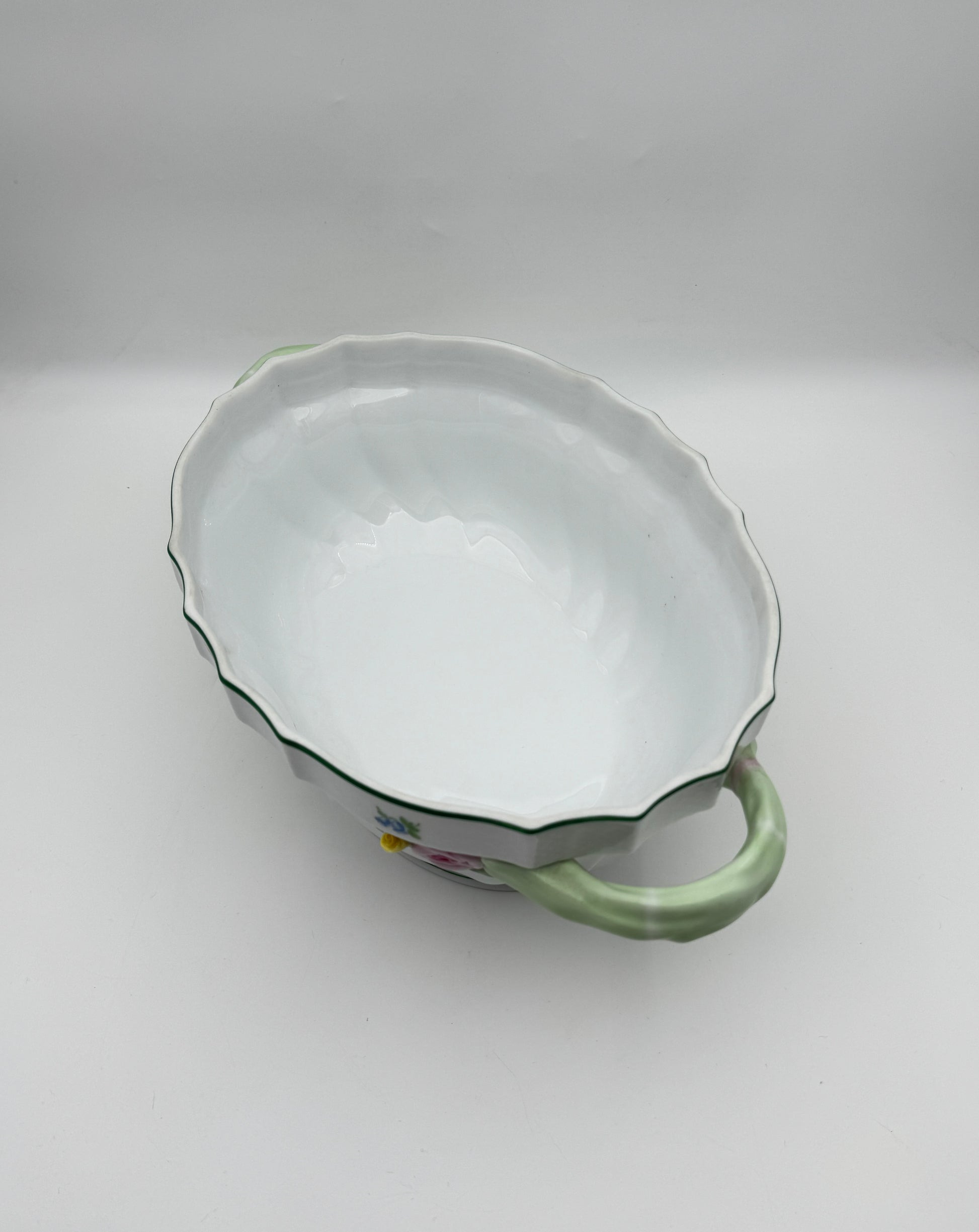 Herend Thousand Flowers Porcelain Covered Tureen with Handles, Hungary