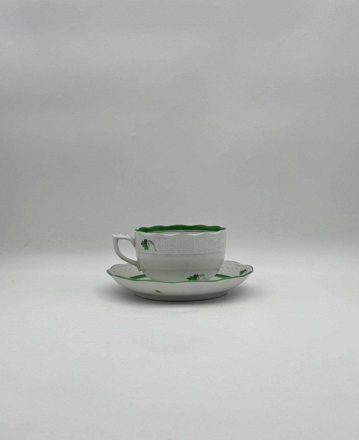 Herend “Vienna Rose” Partial Porcelain Dinner Service for 12, Hungary