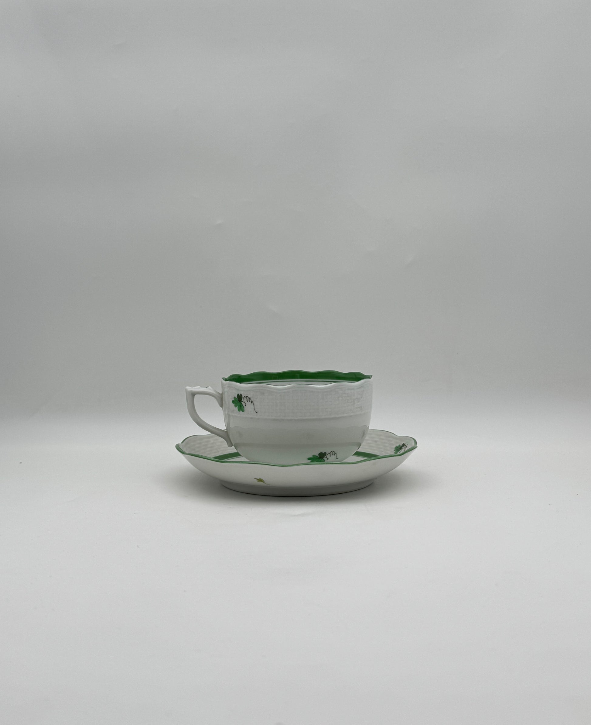 Herend “Vienna Rose” Partial Porcelain Dinner Service for 12, Hungary