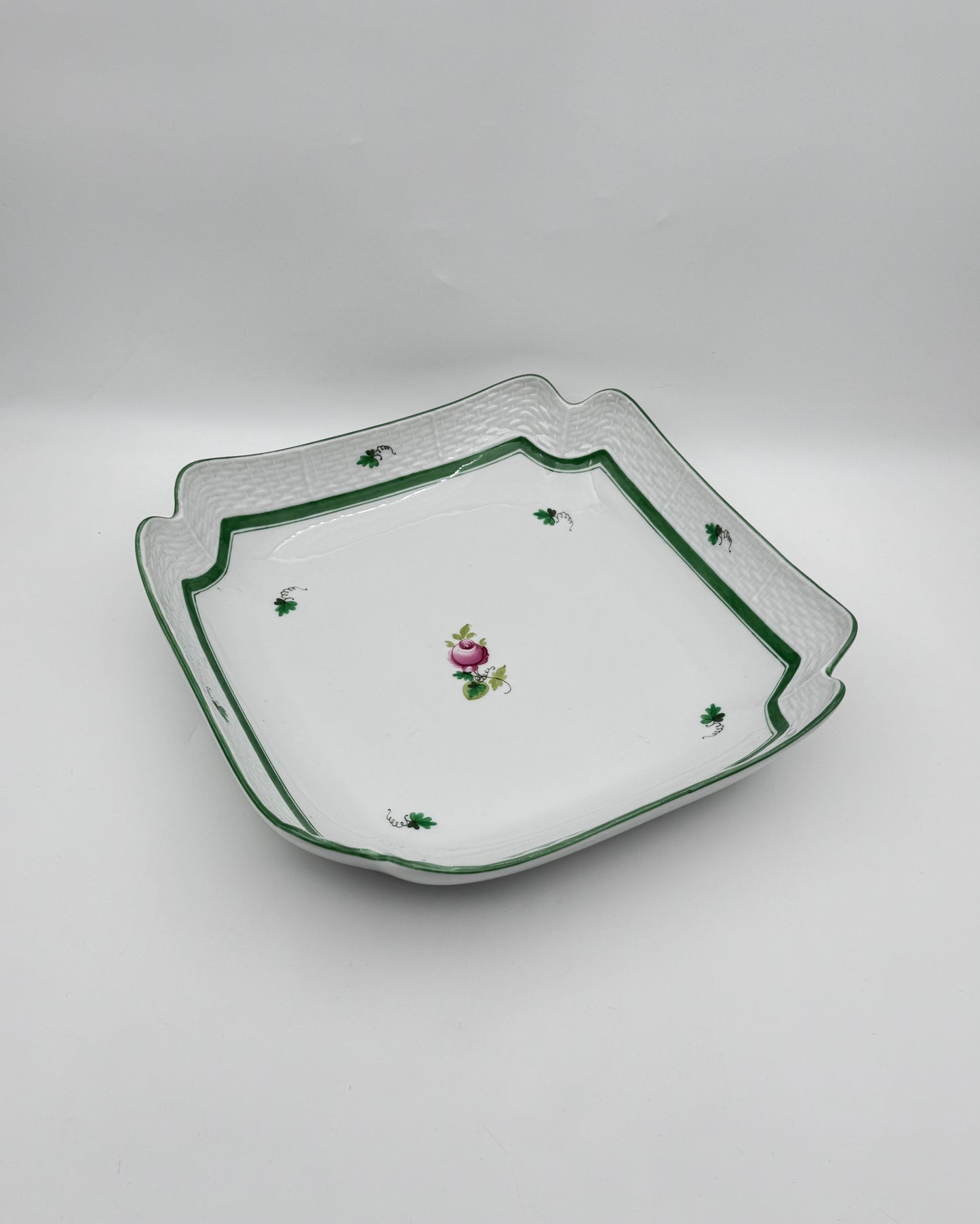 Herend “Vienna Rose” Partial Porcelain Dinner Service for 12, Hungary